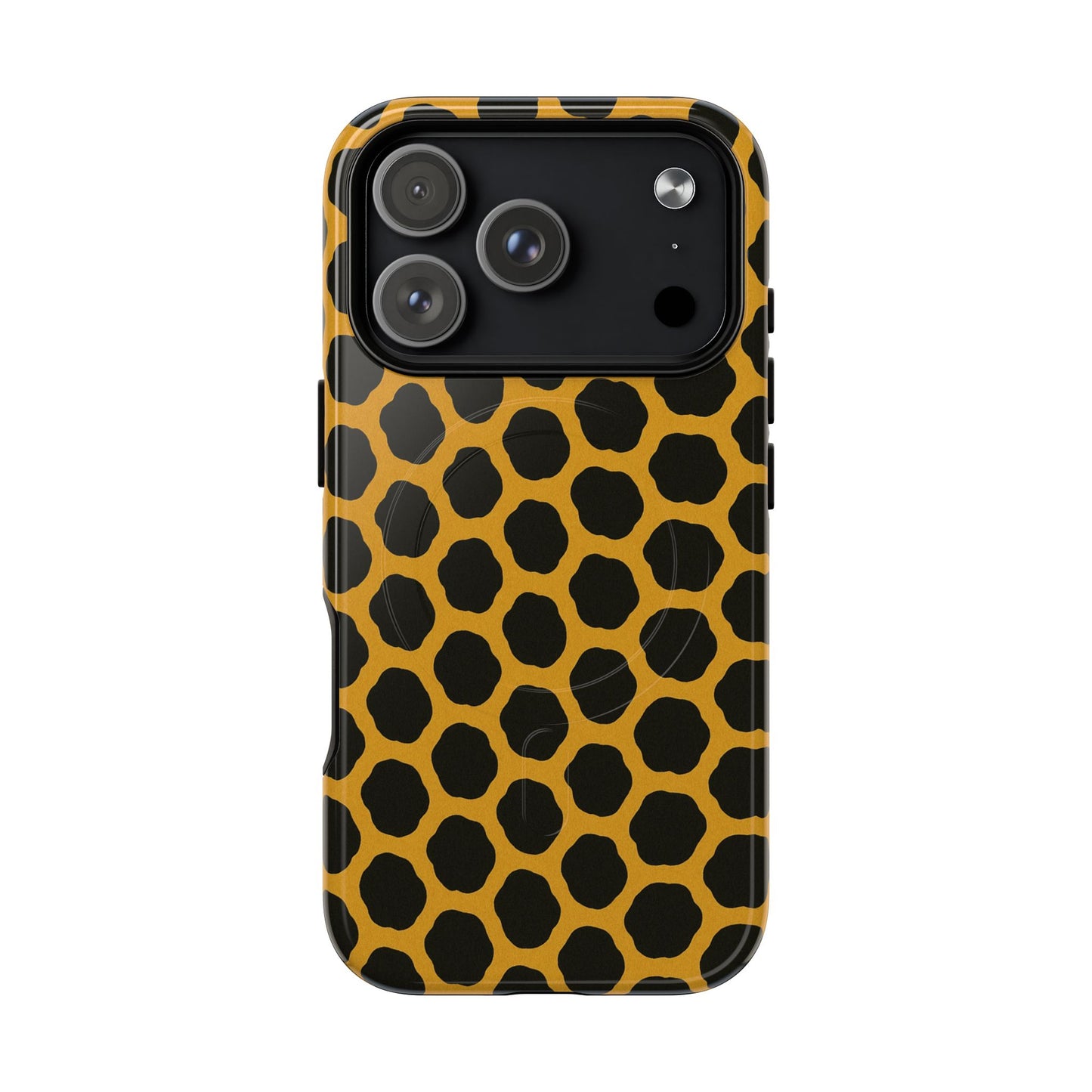 Stylish Leopard Pattern Magnetic iPhone Case | Compatible with MagSafe