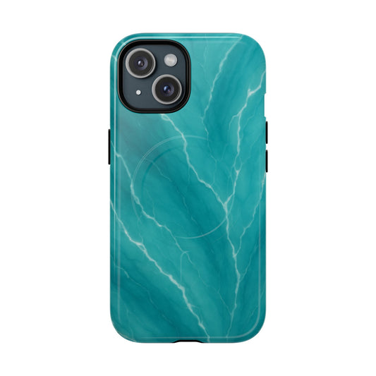 Ocean Aura Marble iPhone Case — MagSafe Compatible - Shamo's