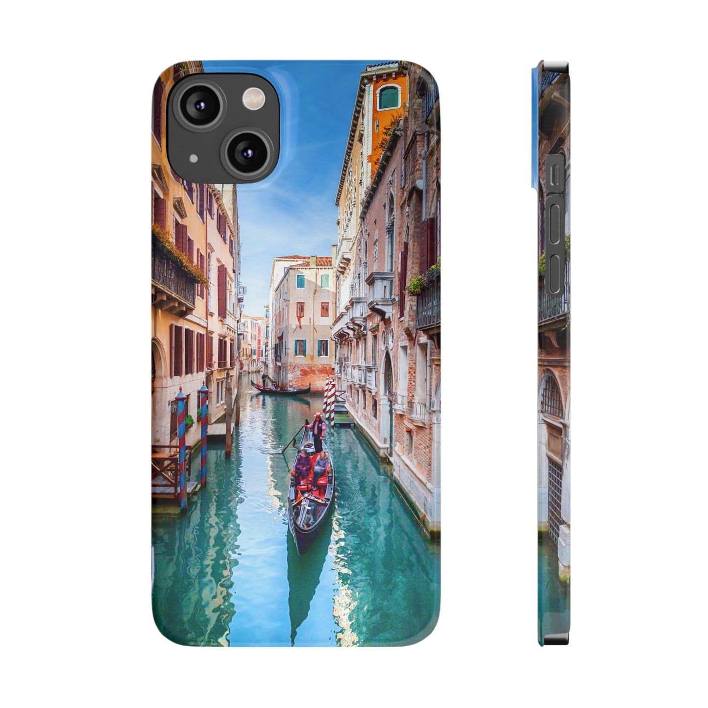 Slim Phone Cases with Venice Italy Travel Design
