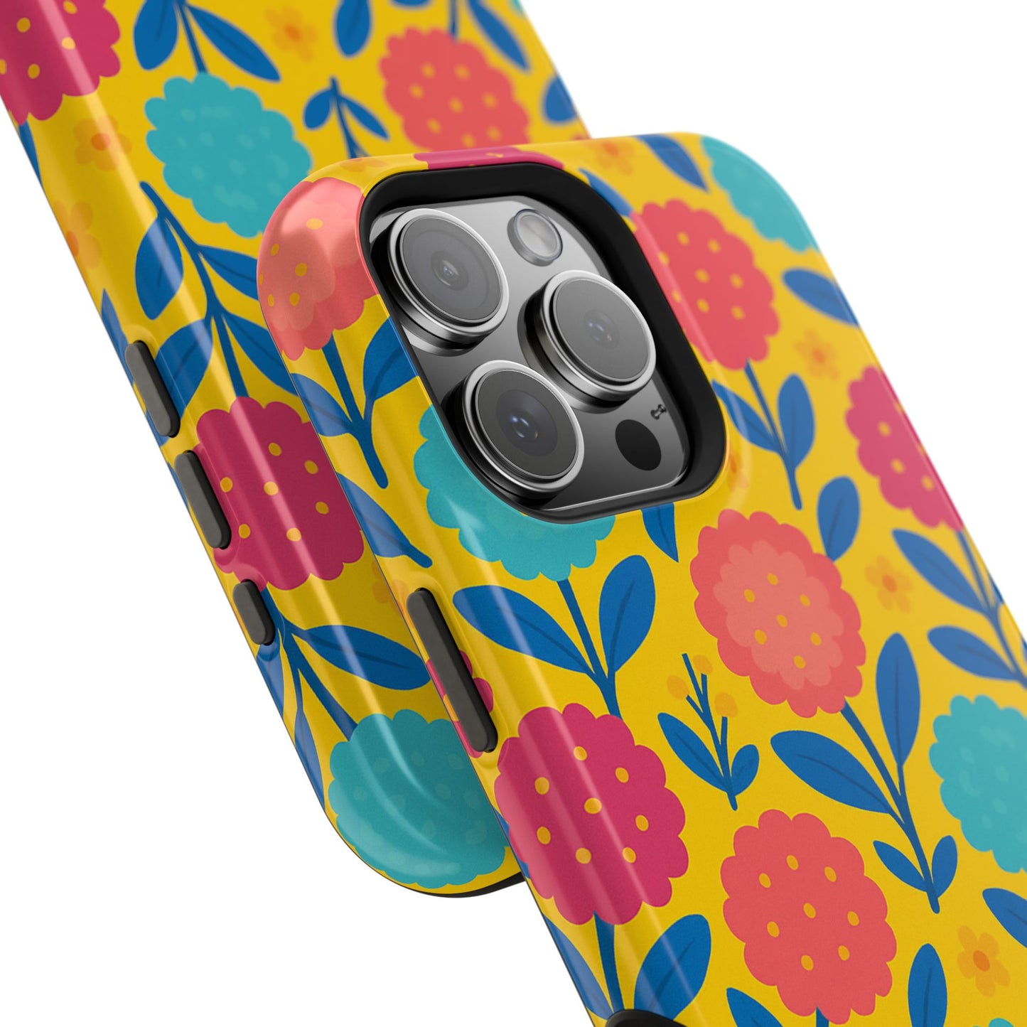 Vibrant Floral MagSafe Phone Case
