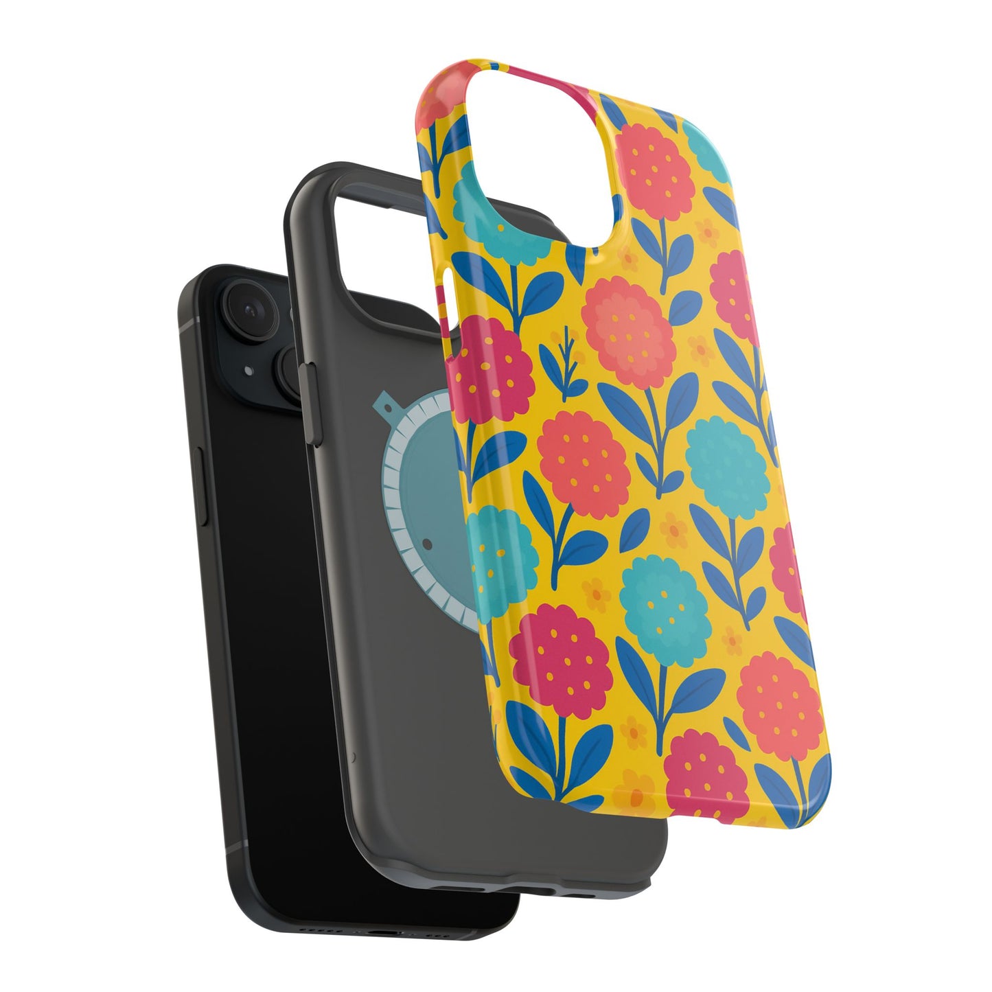 Vibrant Floral MagSafe Phone Case