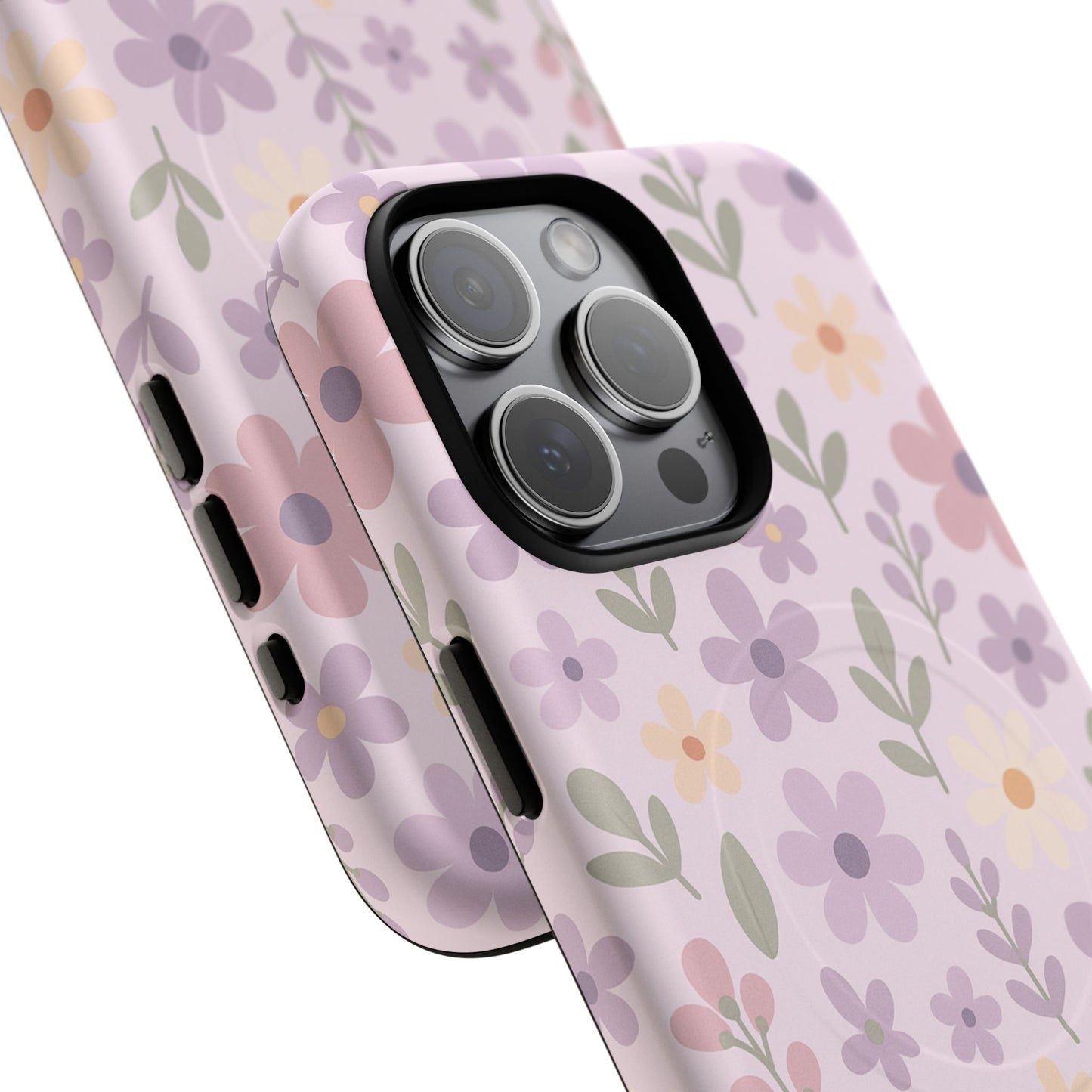 Floral Magnetic | Compatible with MagSafe Phone Case - Stylish and Durable Protection