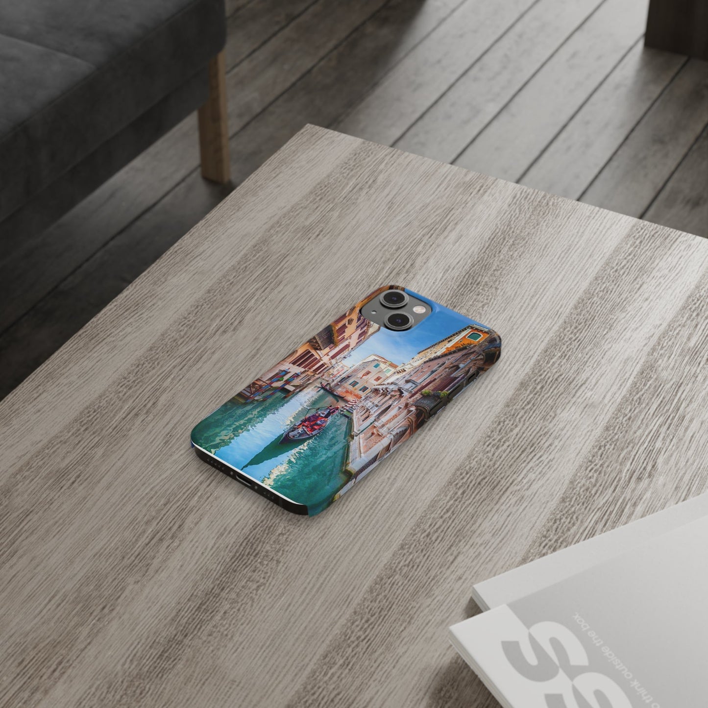 Slim Phone Cases with Venice Italy Travel Design