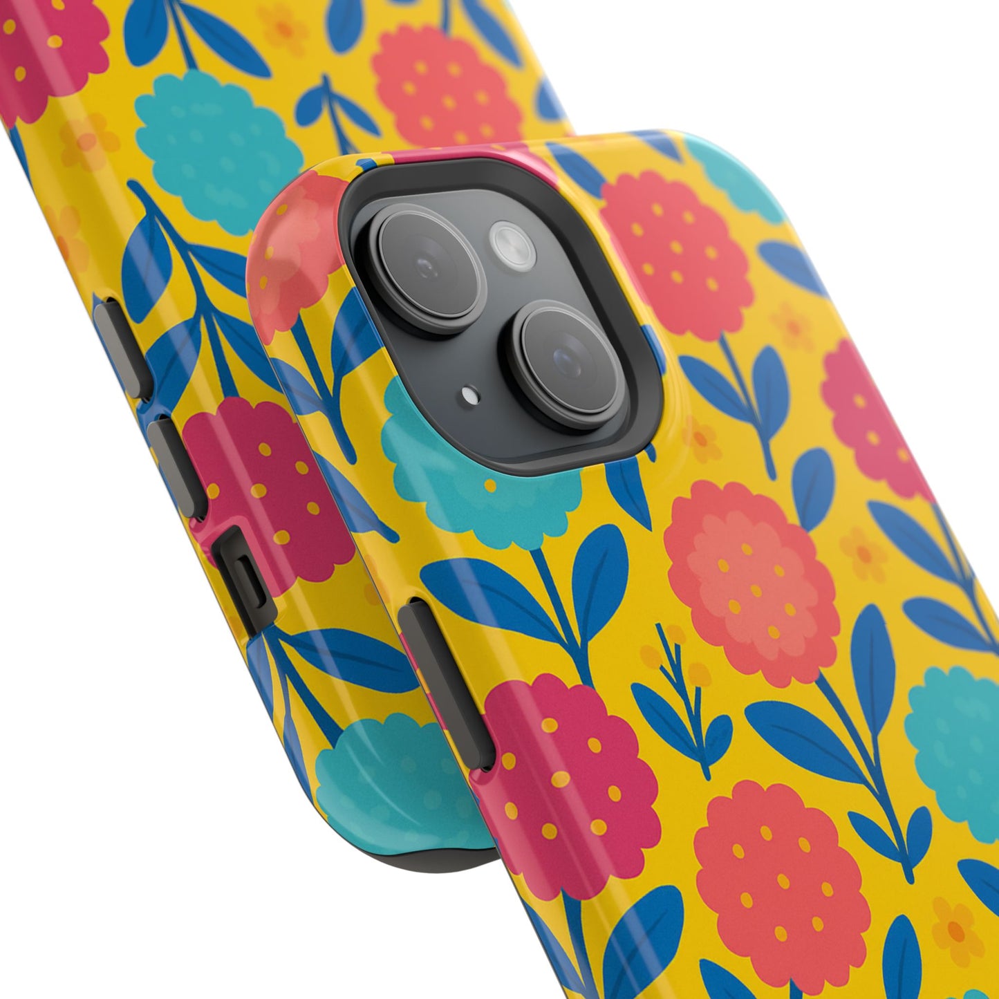 Vibrant Floral MagSafe Phone Case