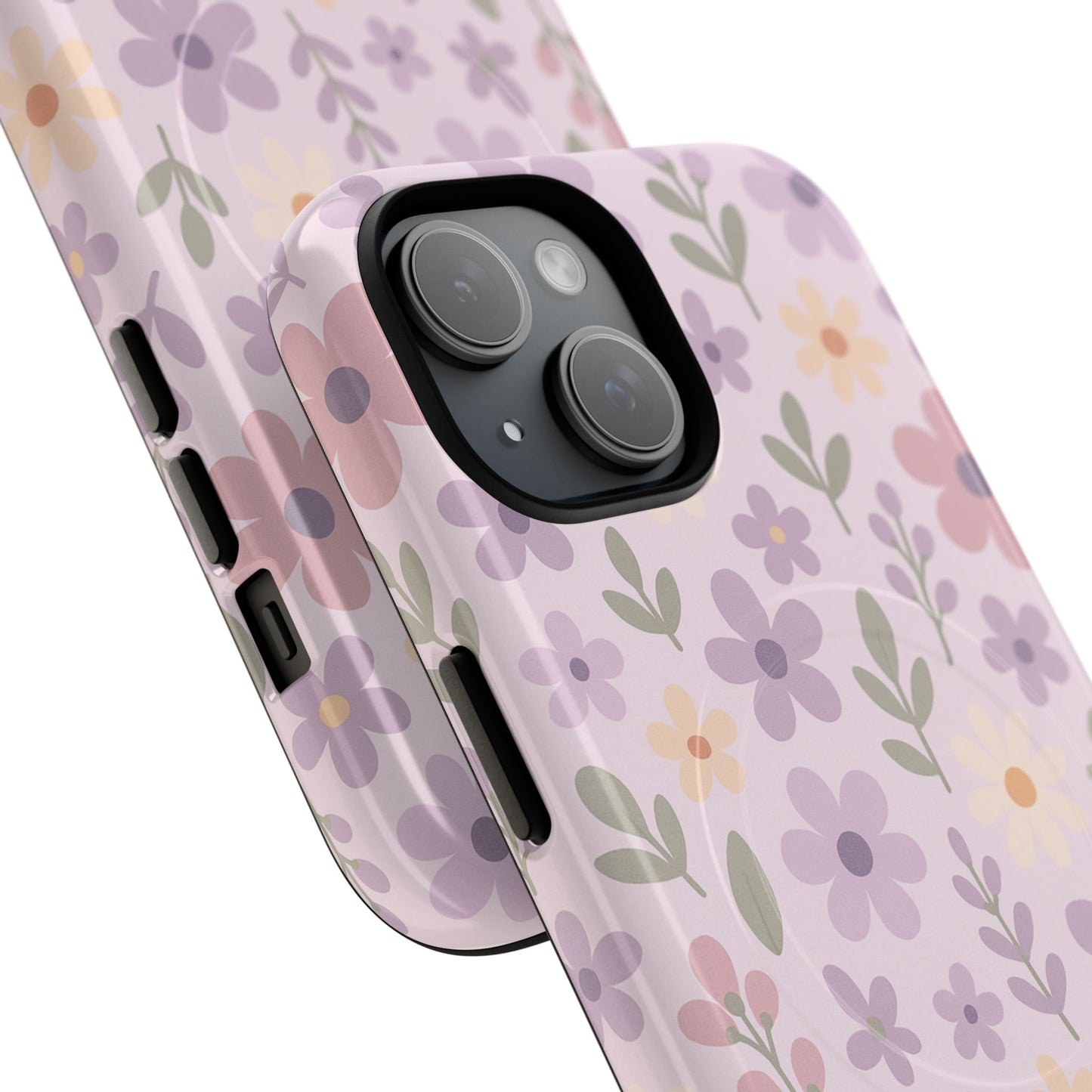 Floral Magnetic | Compatible with MagSafe Phone Case - Stylish and Durable Protection