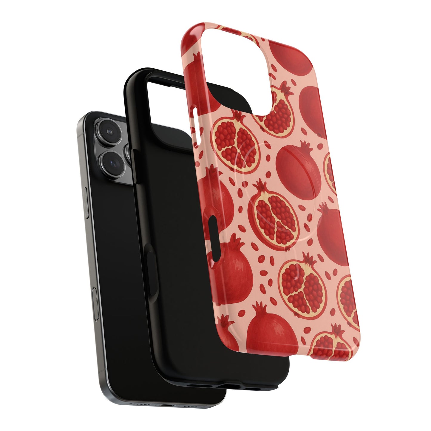 Pomegranate Fruit Tough iPhone Case | MagSafe Compatible