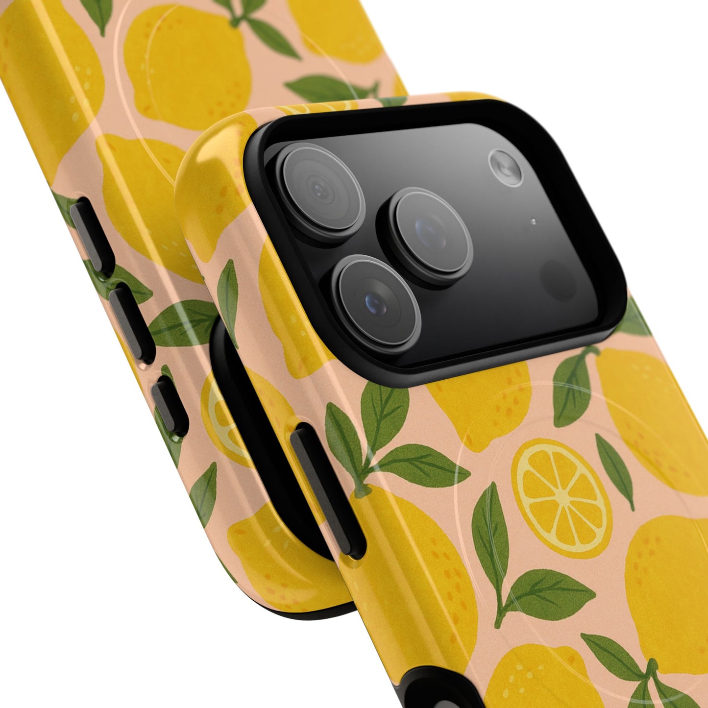 Lemon Fruit Design iPhone Case | MagSafe Compatible