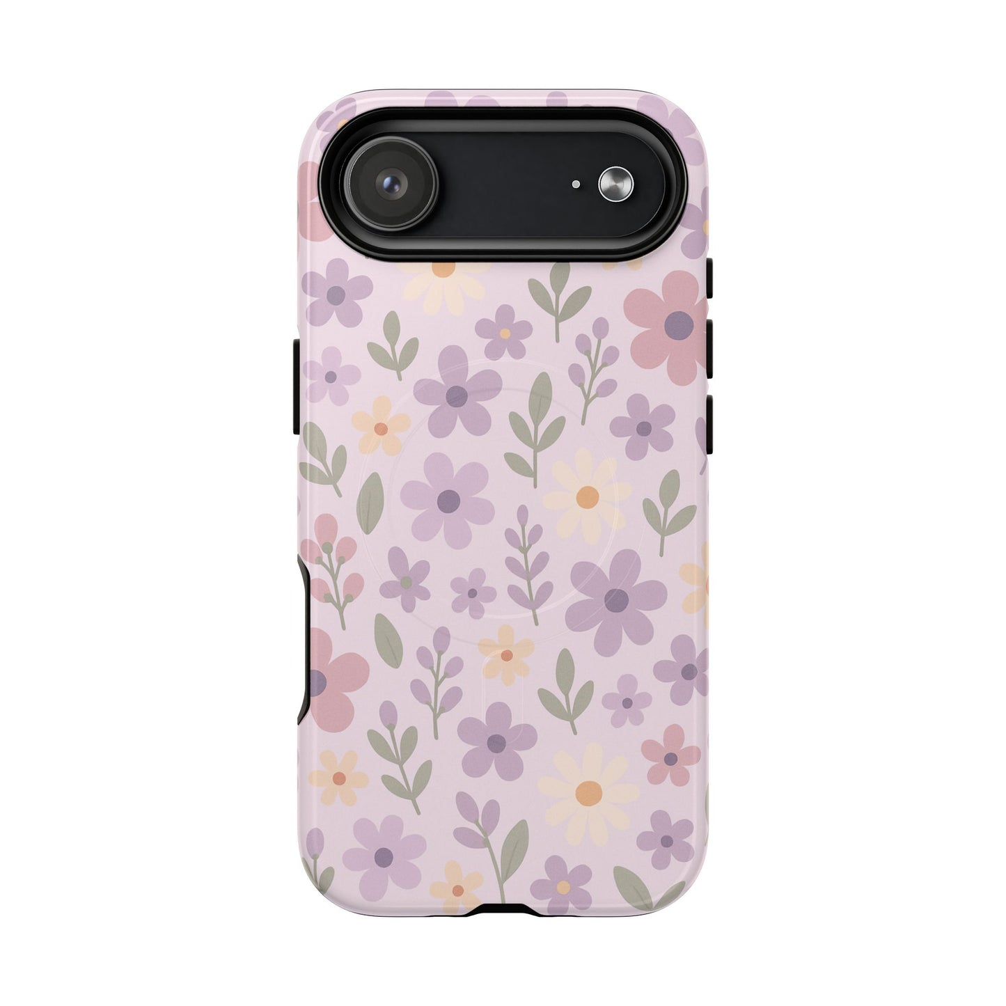 Floral Magnetic | Compatible with MagSafe Phone Case - Stylish and Durable Protection