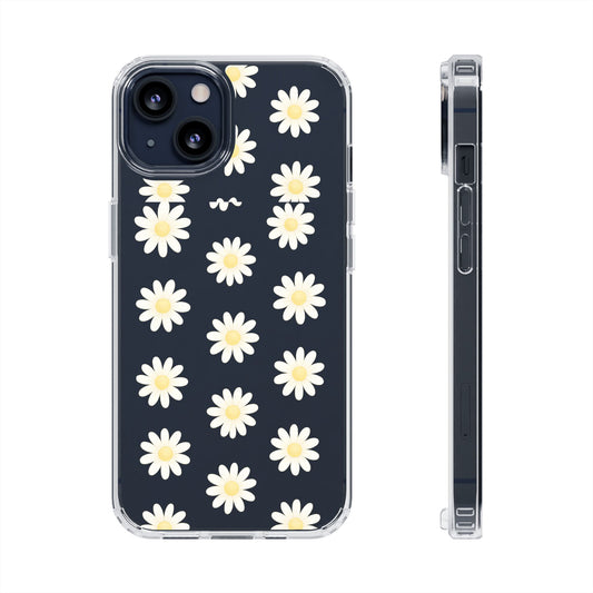 Daisy Floral Clear iPhone Case - Shamo's