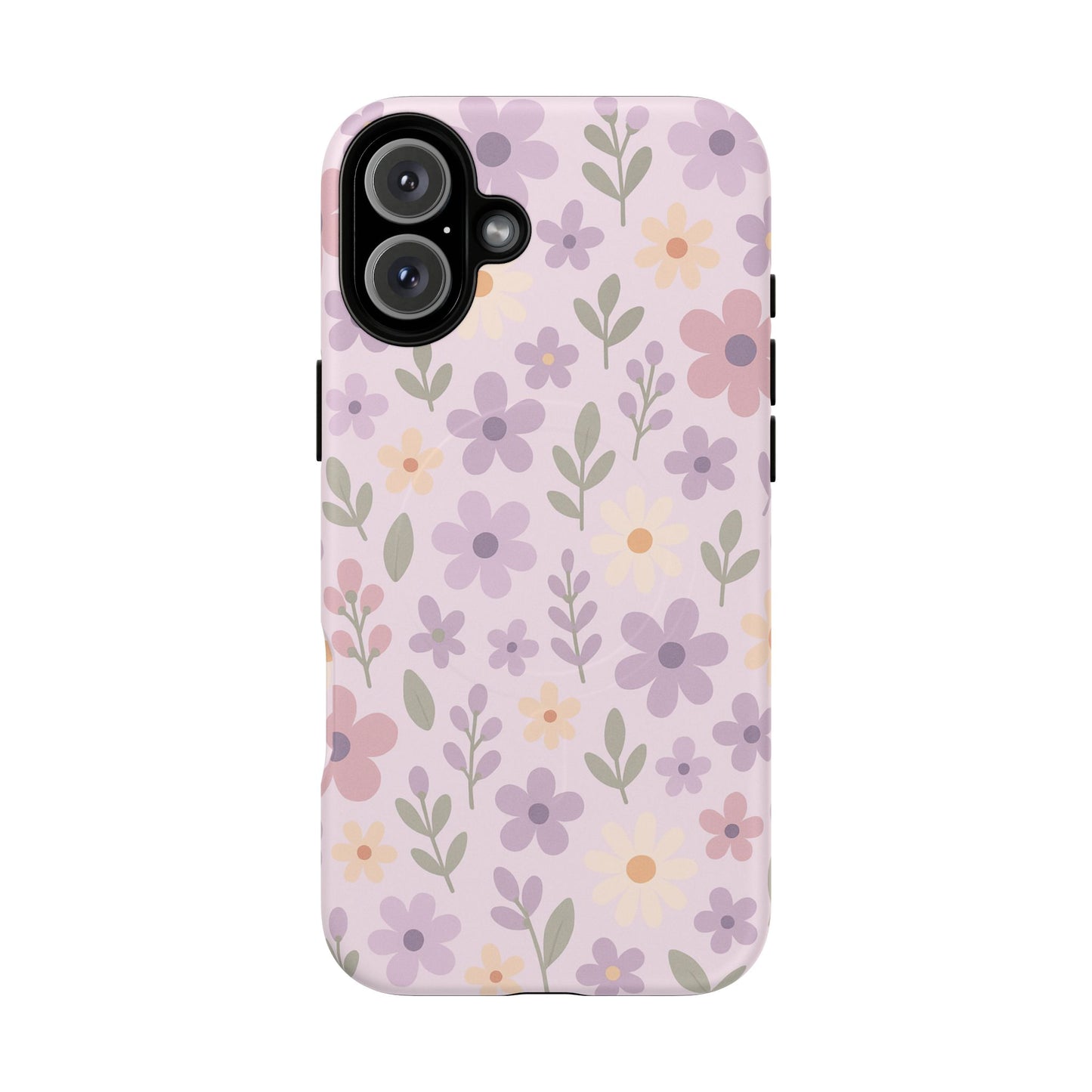 Floral Magnetic | Compatible with MagSafe Phone Case - Stylish and Durable Protection