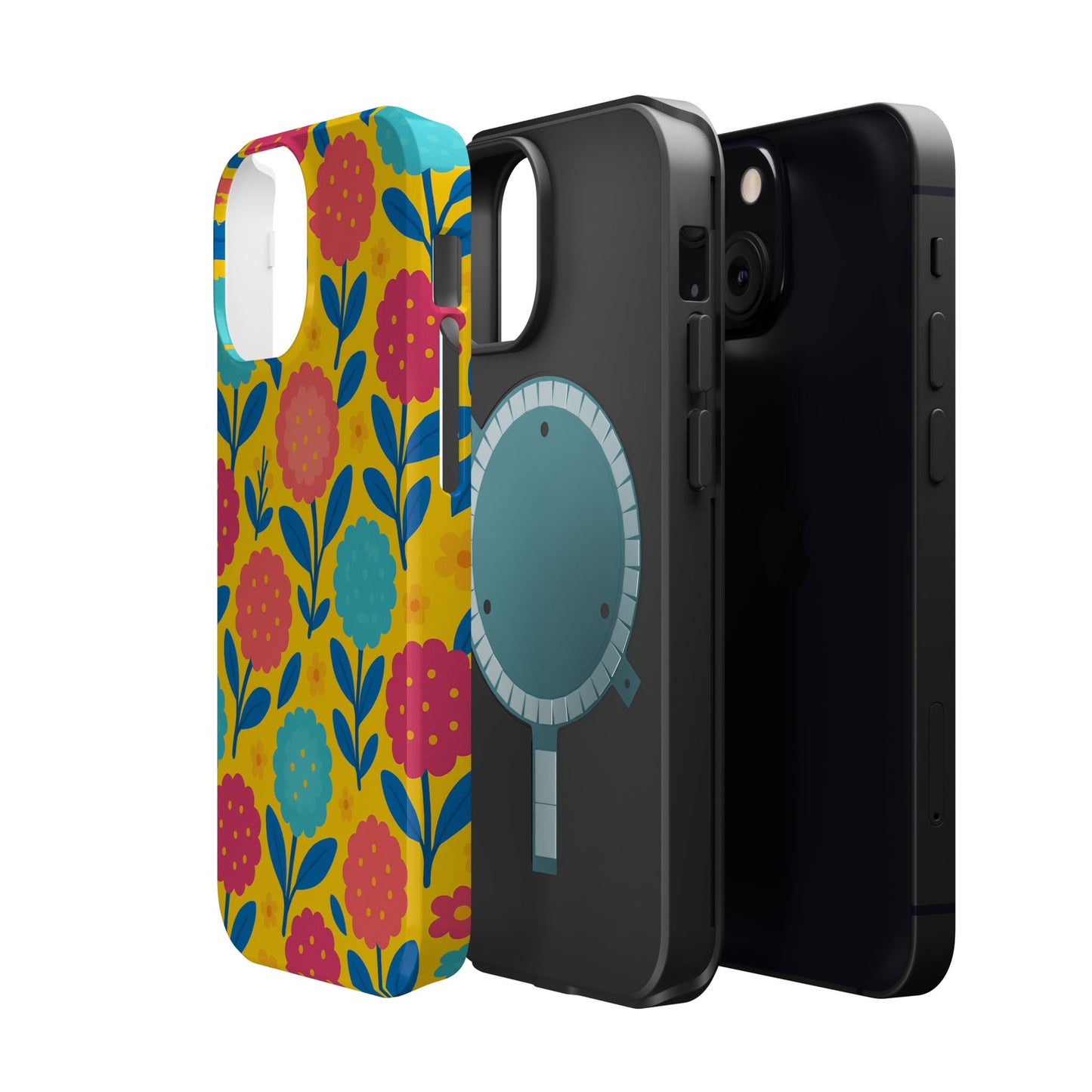 Vibrant Floral MagSafe Phone Case