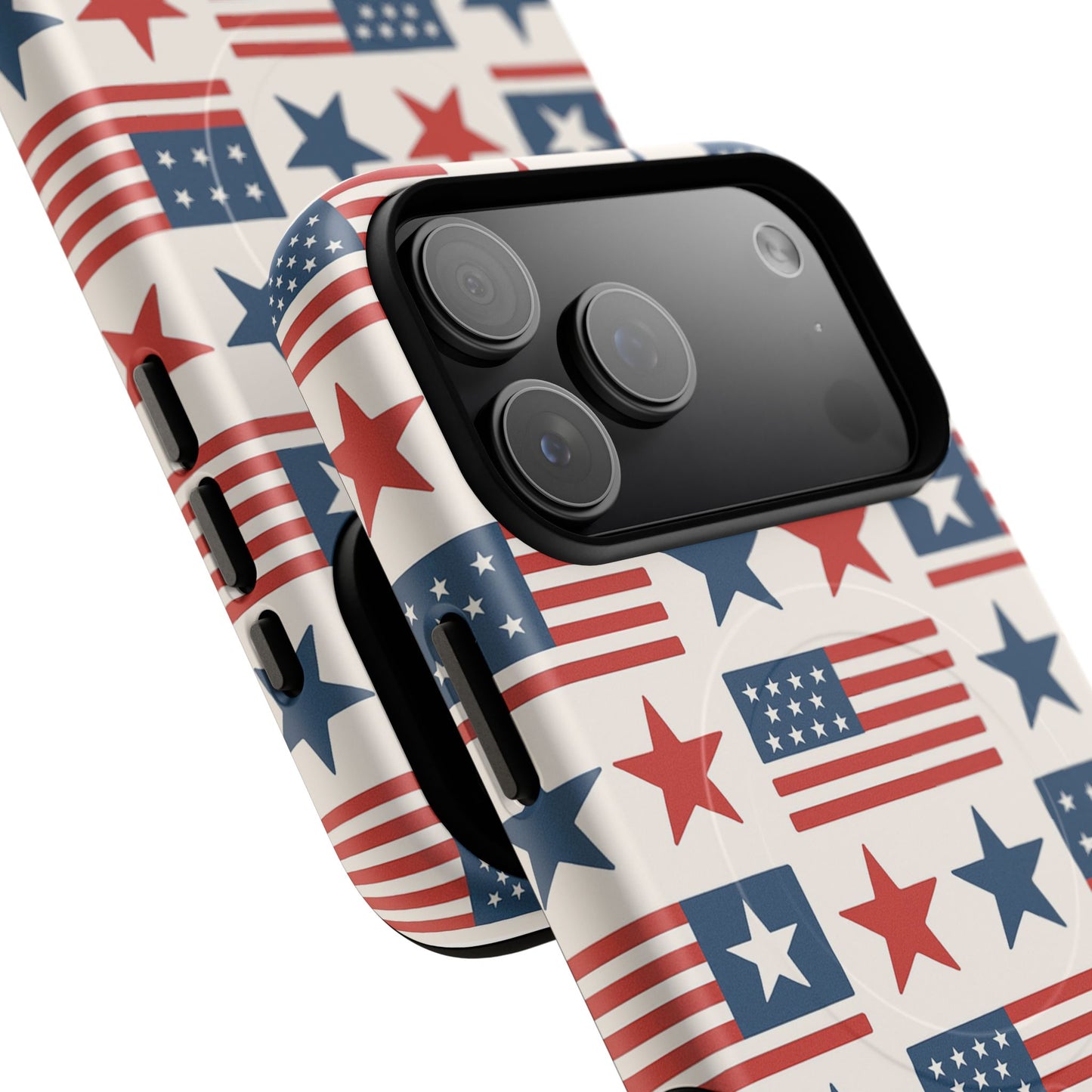Patriotic American Flag iPhone Case | MagSafe