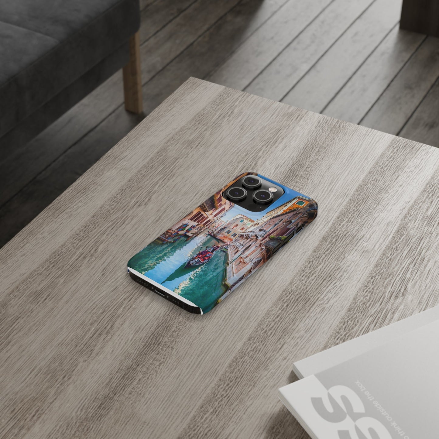 Slim Phone Cases with Venice Italy Travel Design