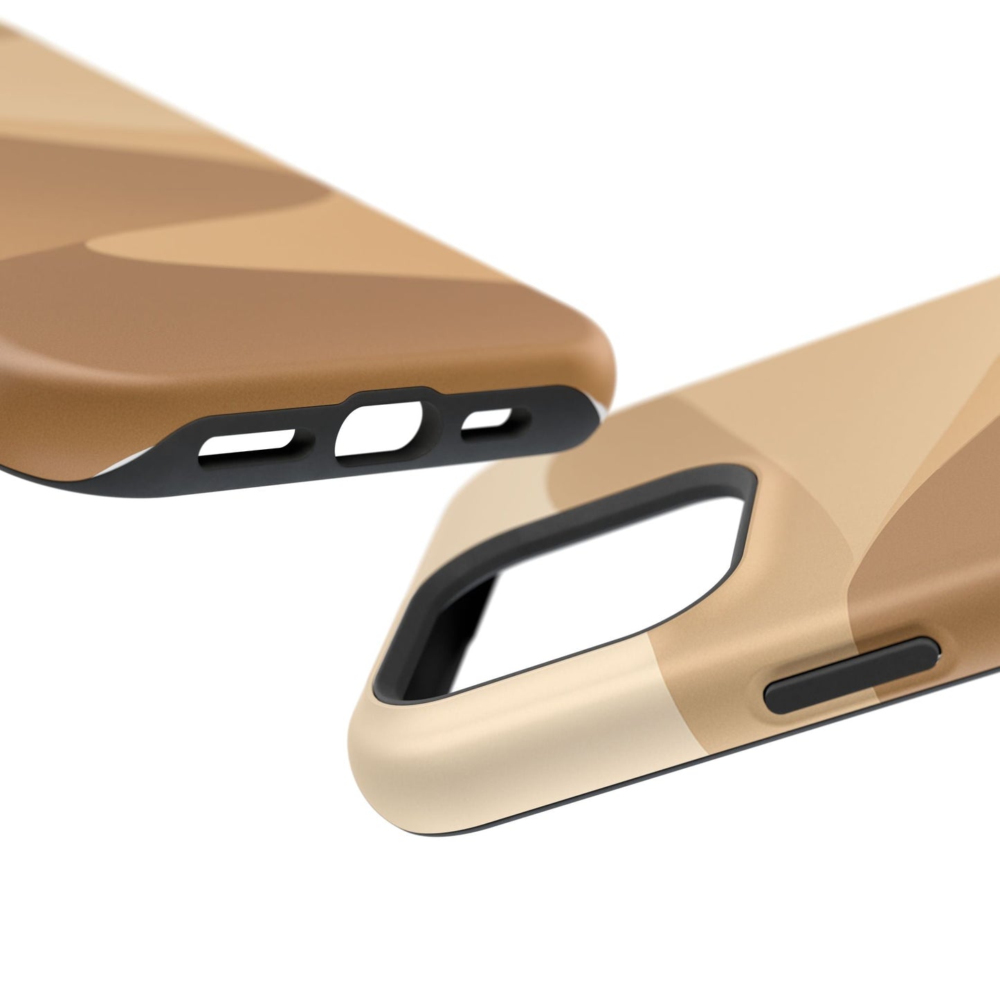 Neutral Desert Wave Design iPhone Case | MagSafe Shamo's