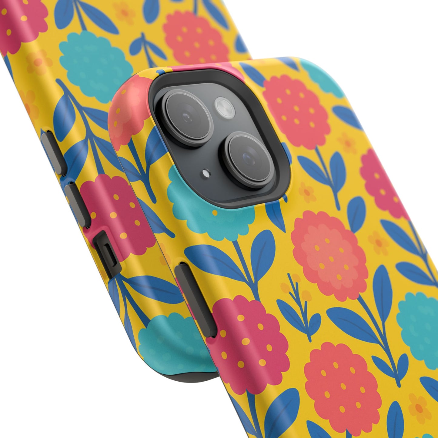 Vibrant Floral MagSafe Phone Case