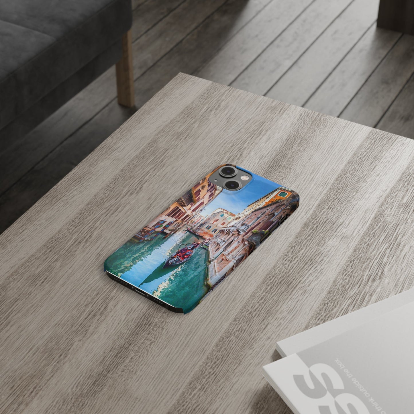 Slim Phone Cases with Venice Italy Travel Design