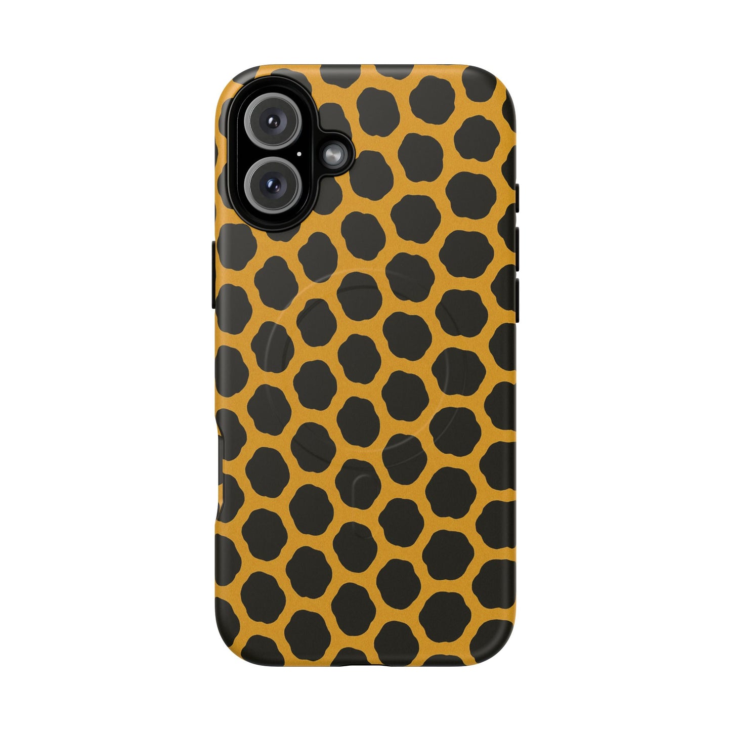 Stylish Leopard Pattern Magnetic iPhone Case | Compatible with MagSafe
