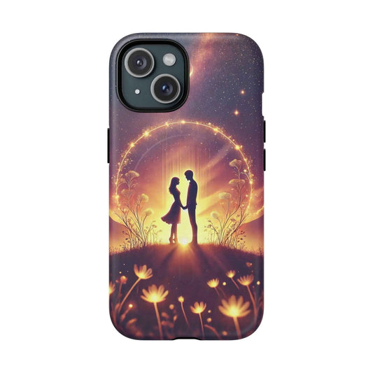 MagSafe Phone Case - Love Couple Design - Tough Magnetic Cases for iPhone 17 and more