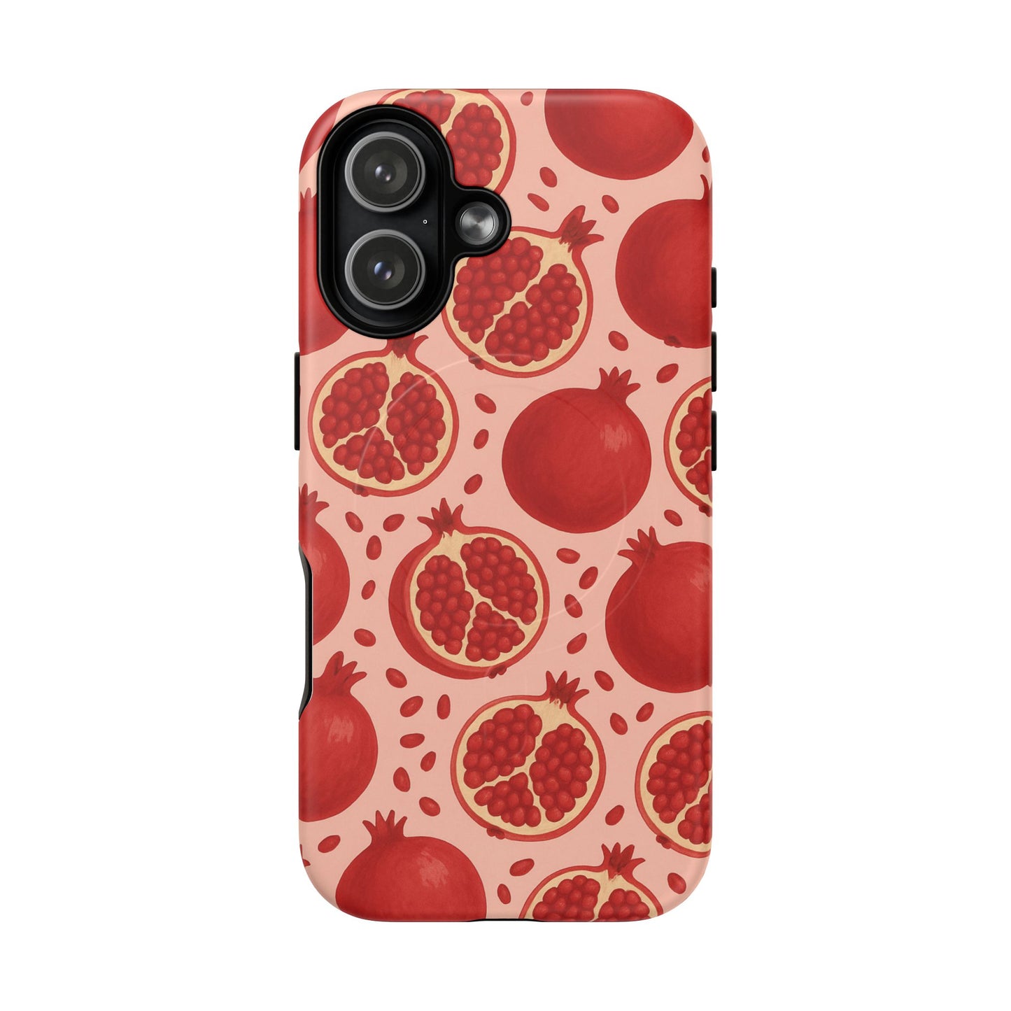 Pomegranate Fruit Tough iPhone Case | MagSafe Compatible