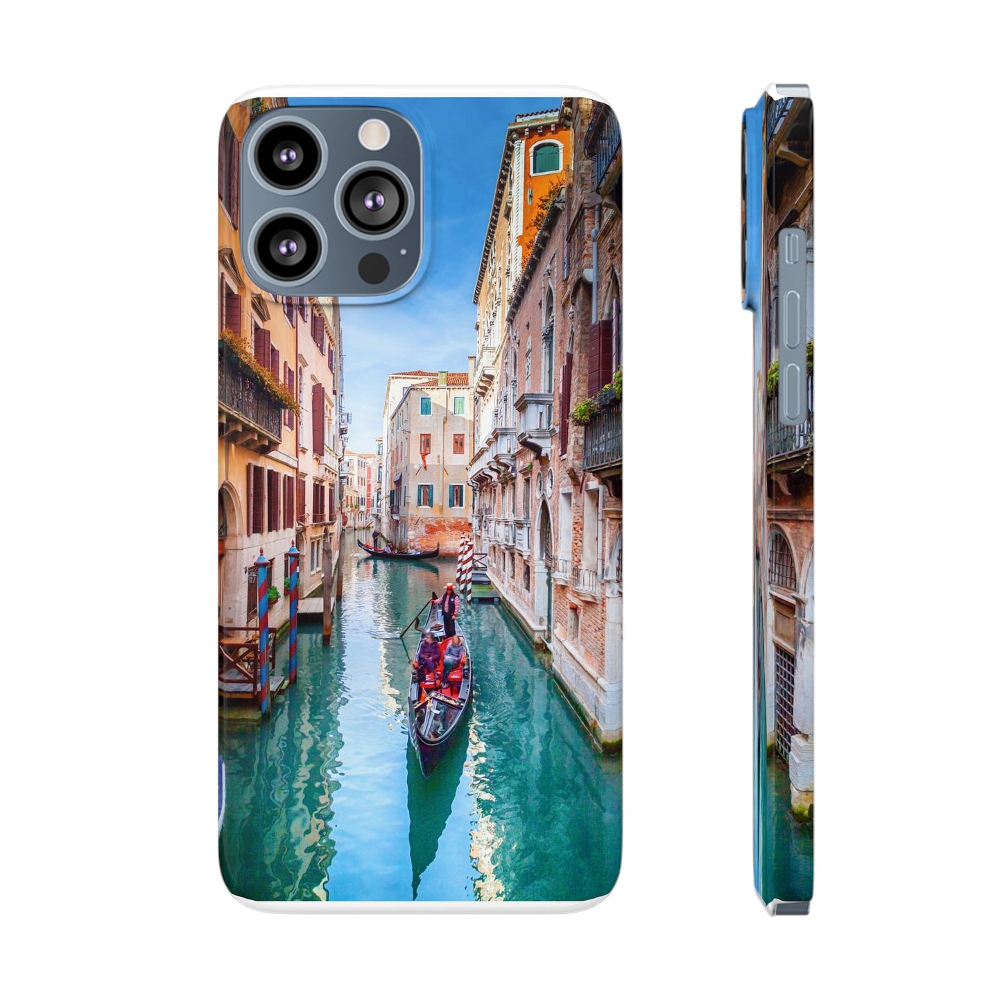 Slim Phone Cases with Venice Italy Travel Design
