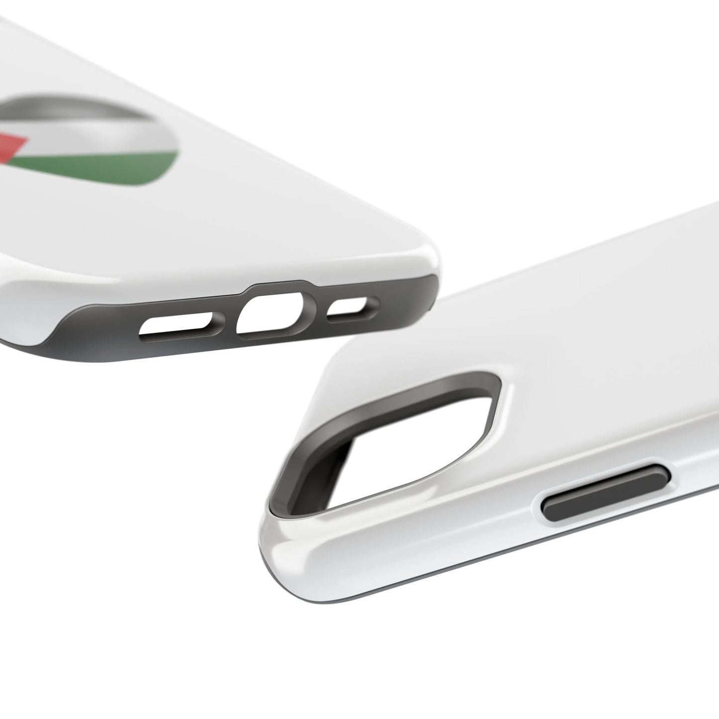 MagSafe Tough Cases with Palestinian flag in heart shape