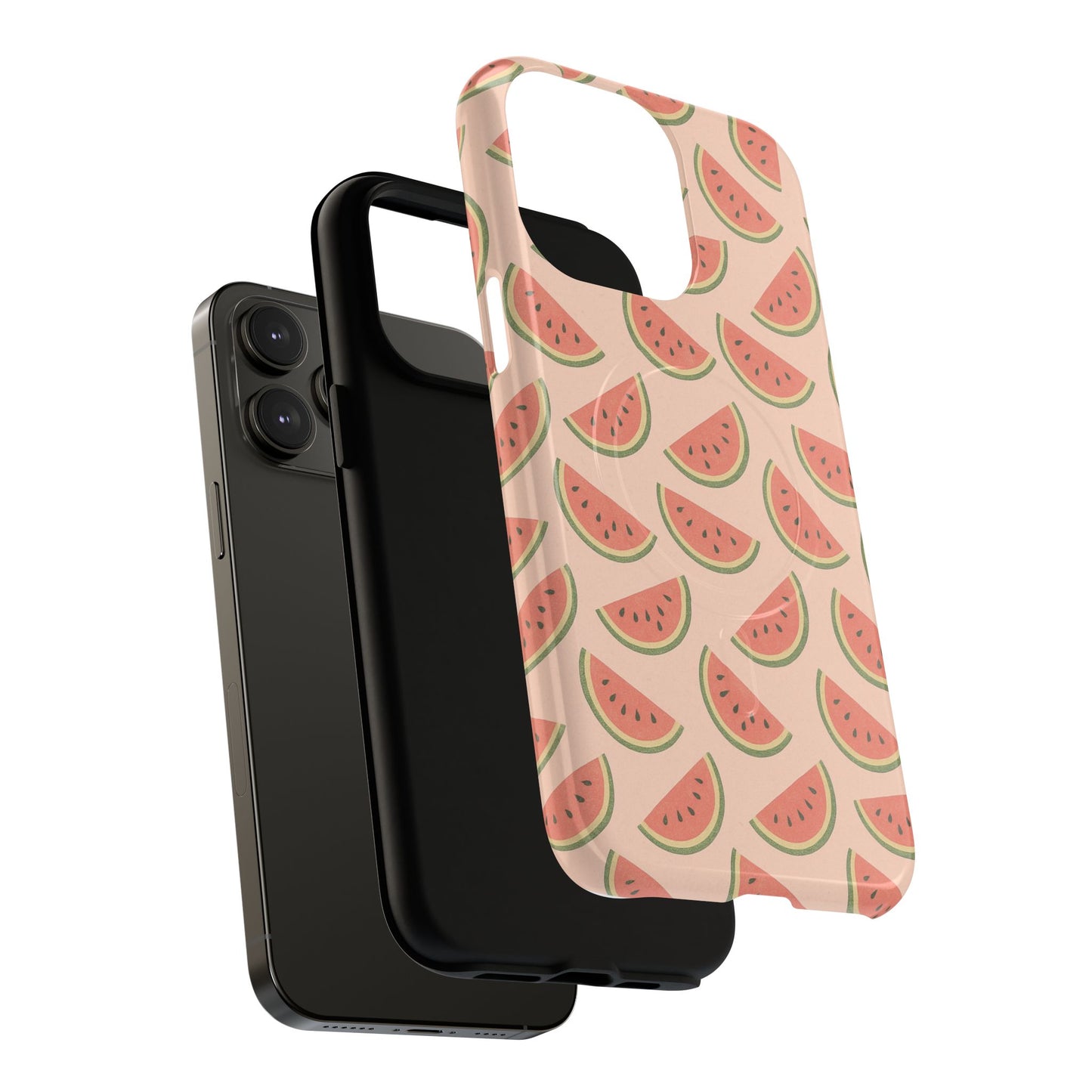 Watermelon Fruit Tough iPhone Case | Compatible with MagSafe