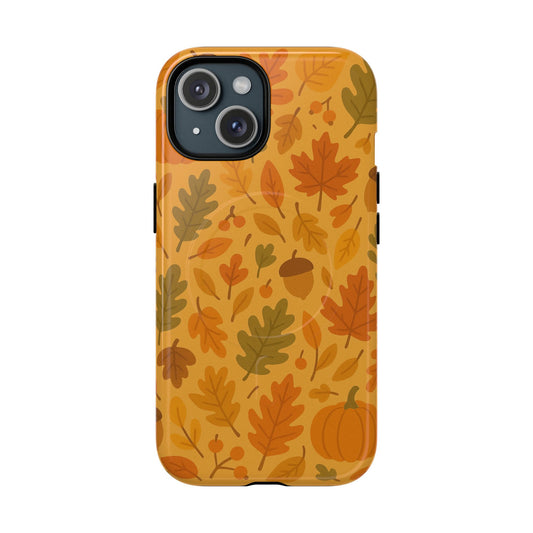 Autumn Leaves Magnetic Phone Case | Compatible with MagSafe