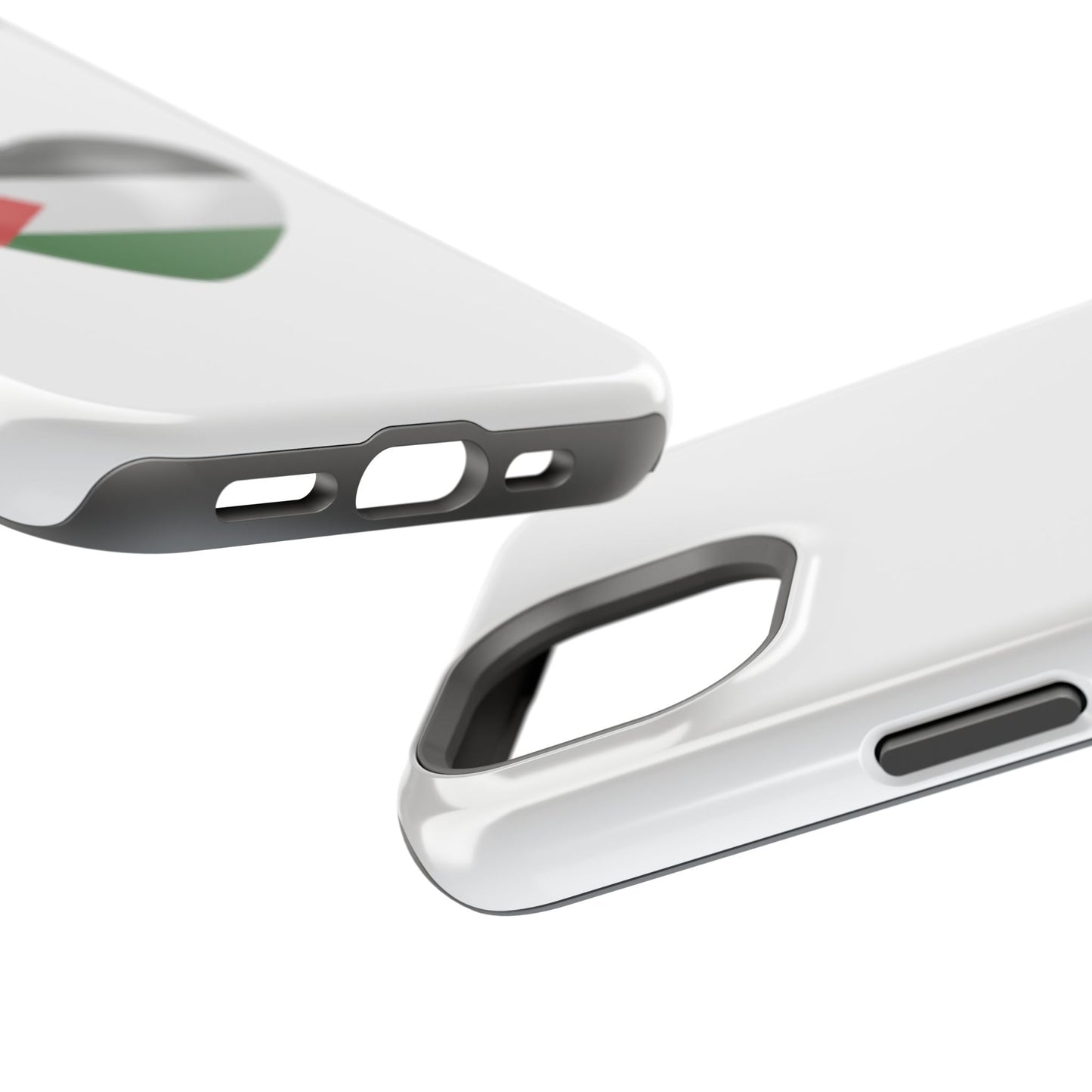MagSafe Tough Cases with Palestinian flag in heart shape