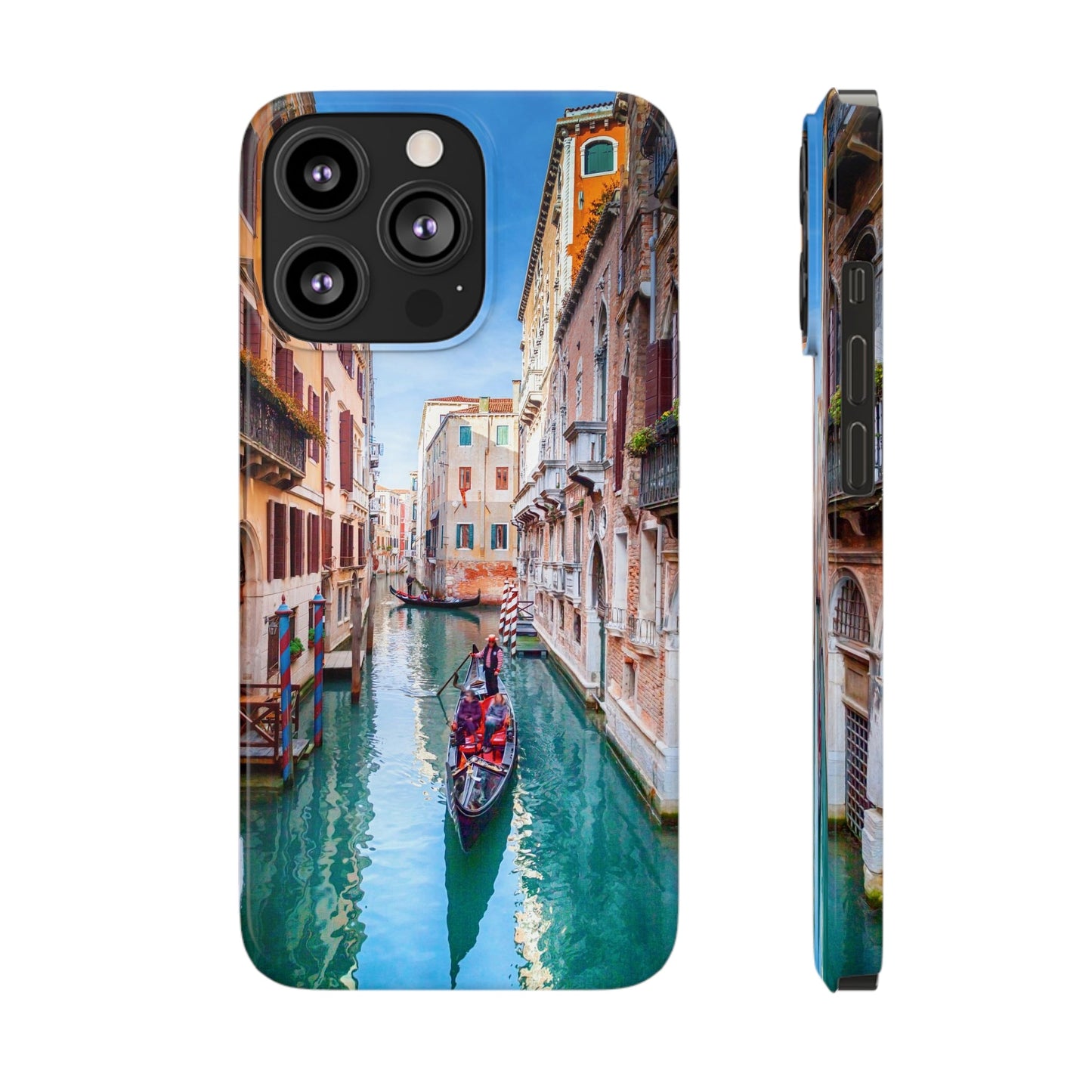 Slim Phone Cases with Venice Italy Travel Design