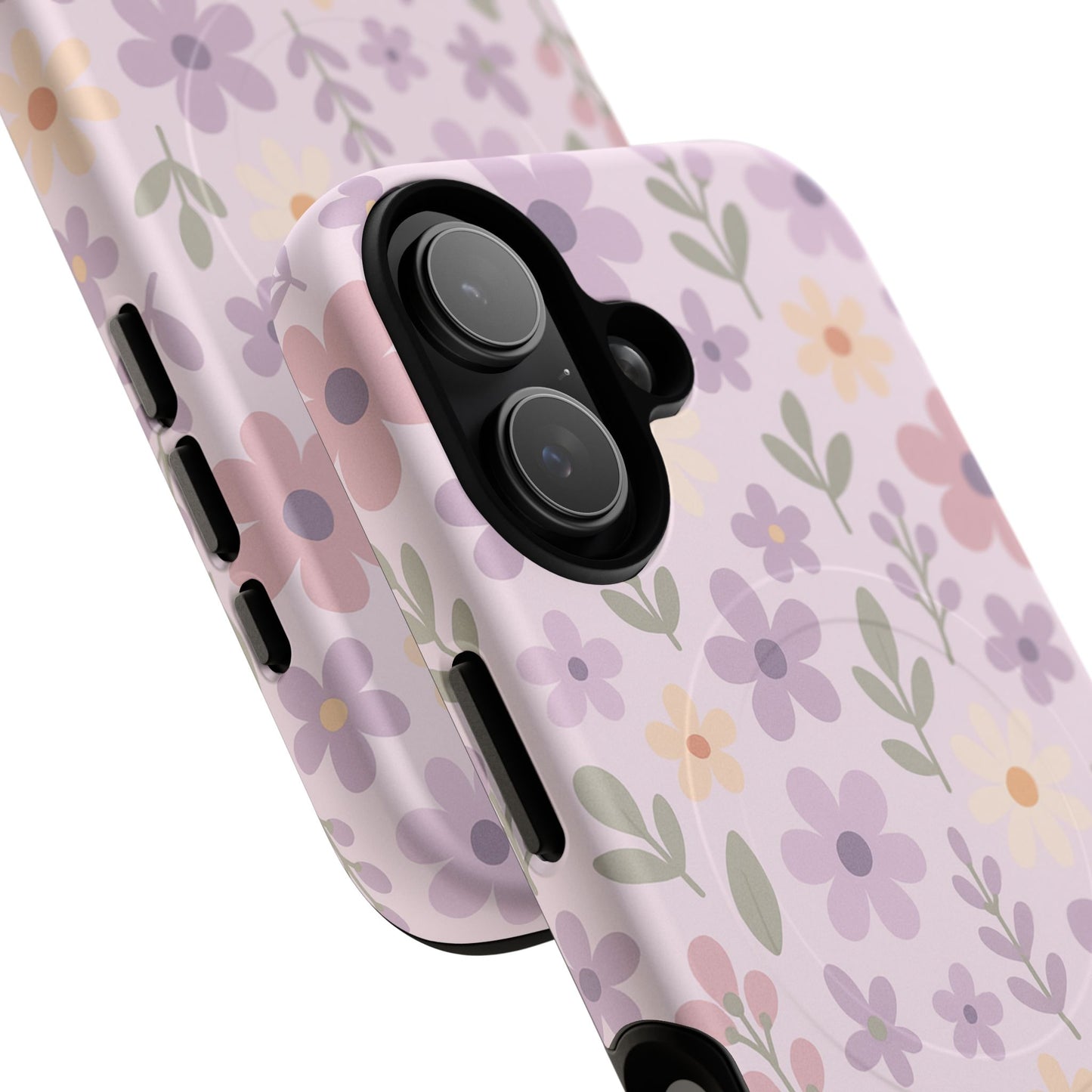 Floral Magnetic | Compatible with MagSafe Phone Case - Stylish and Durable Protection