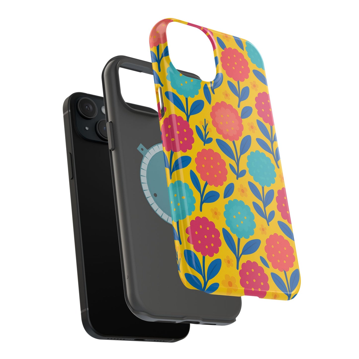 Vibrant Floral MagSafe Phone Case