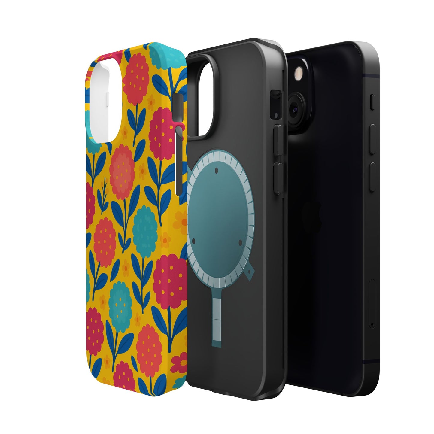 Vibrant Floral MagSafe Phone Case