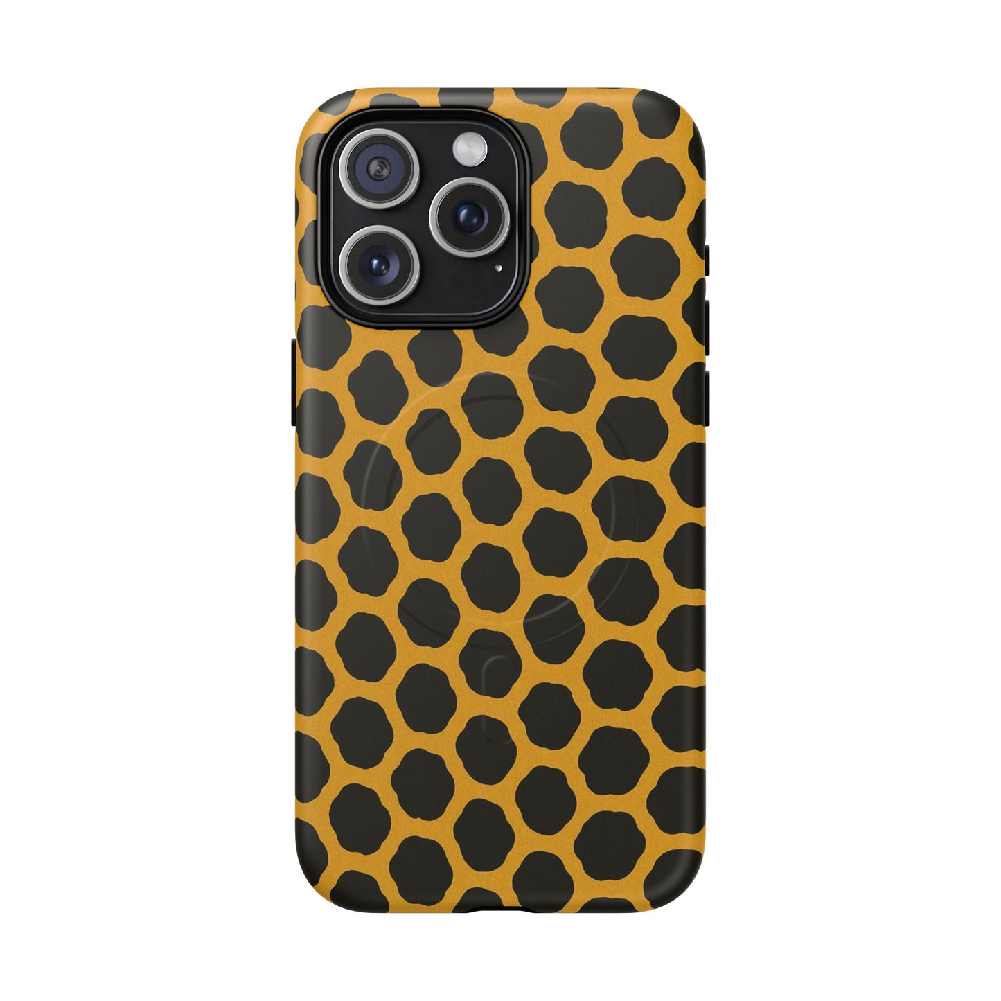 Stylish Leopard Pattern Magnetic iPhone Case | Compatible with MagSafe