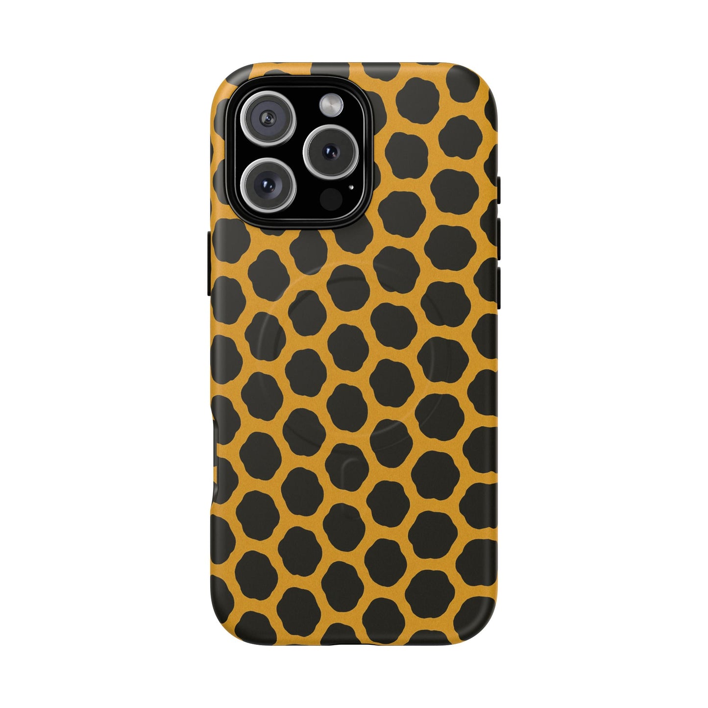 Stylish Leopard Pattern Magnetic iPhone Case | Compatible with MagSafe