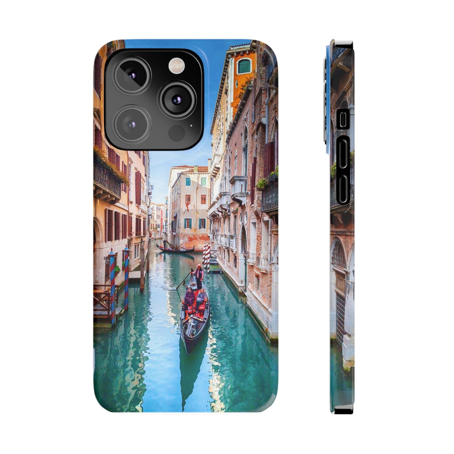 Slim Phone Cases with Venice Italy Travel Design