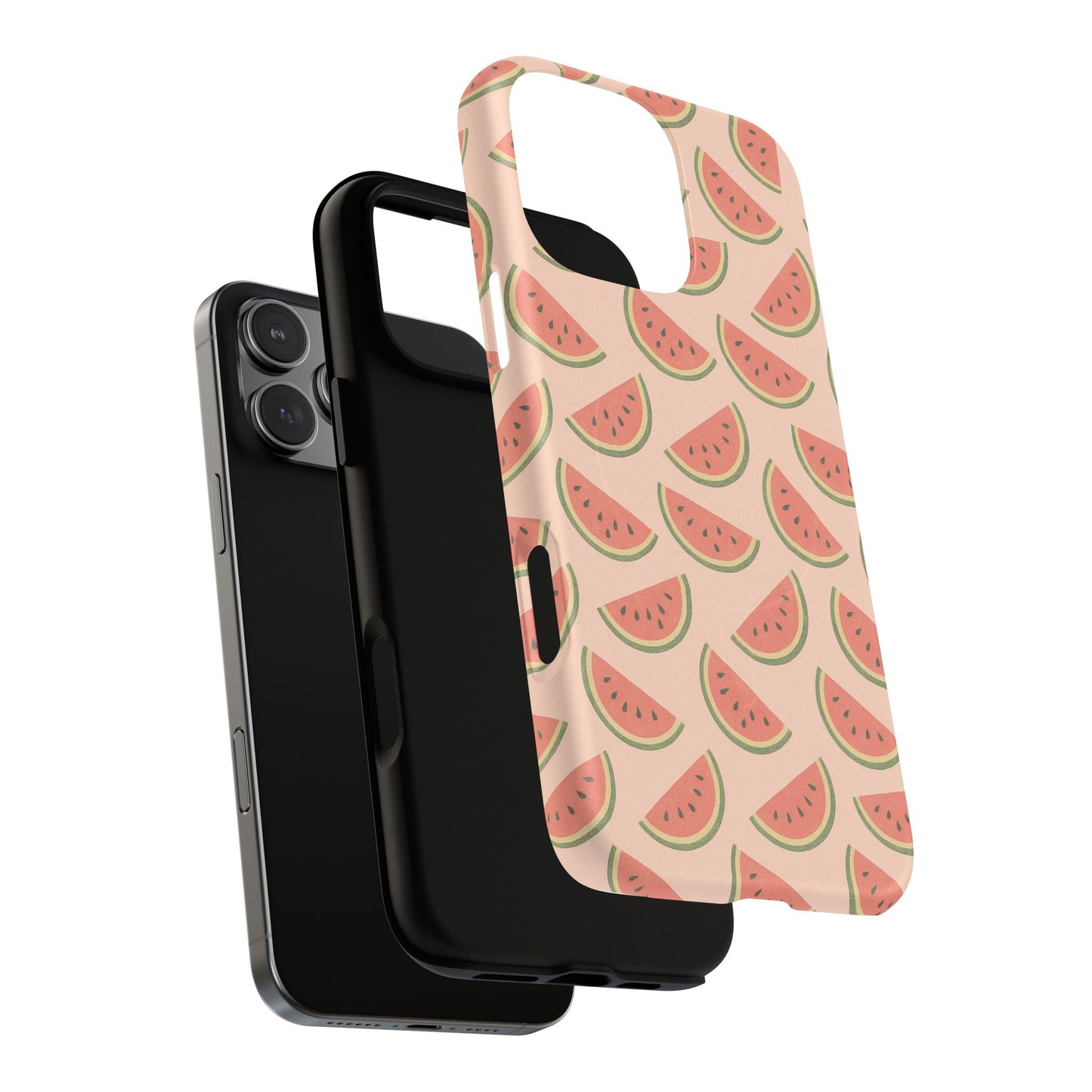 Watermelon Fruit Tough iPhone Case | Compatible with MagSafe