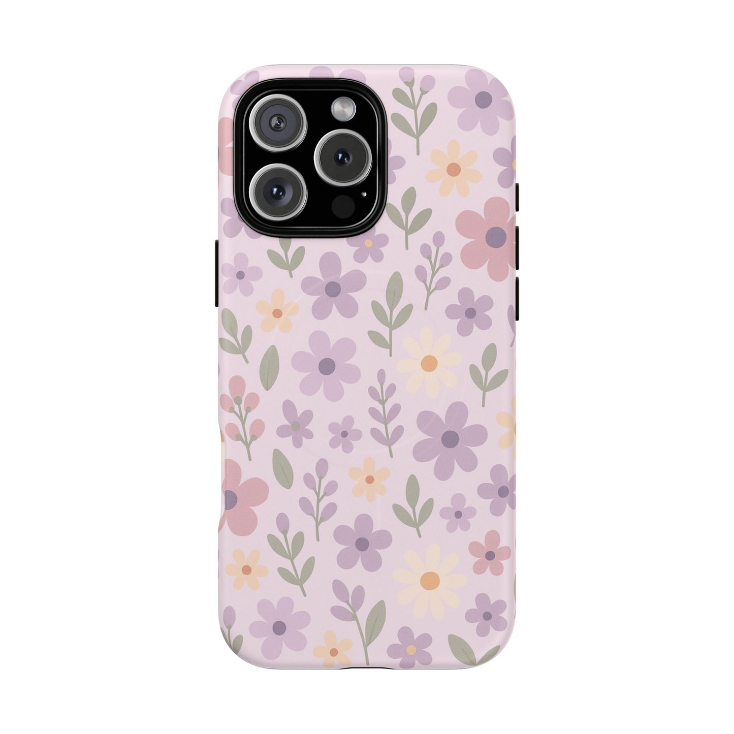 Floral Magnetic | Compatible with MagSafe Phone Case - Stylish and Durable Protection