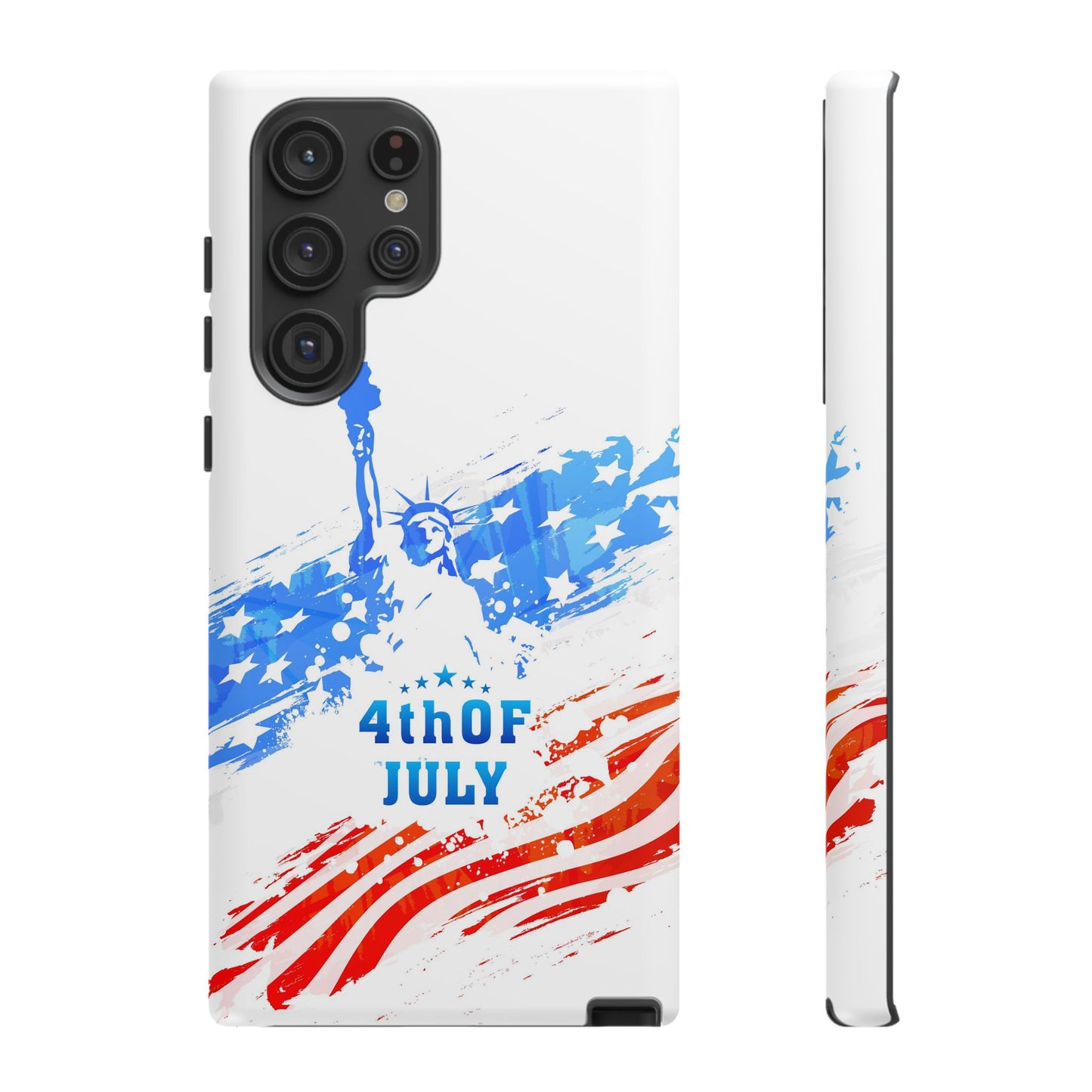 Tough Cases with 4th of July Patriotic design