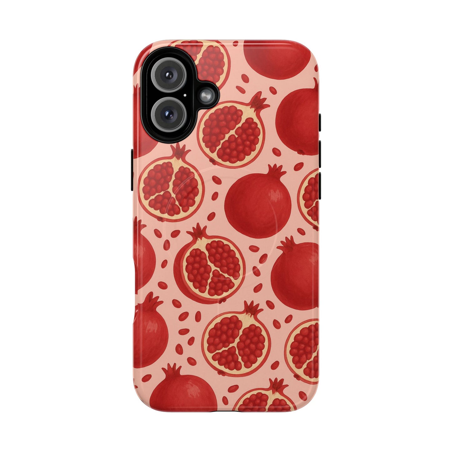 Pomegranate Fruit Tough iPhone Case | MagSafe Compatible