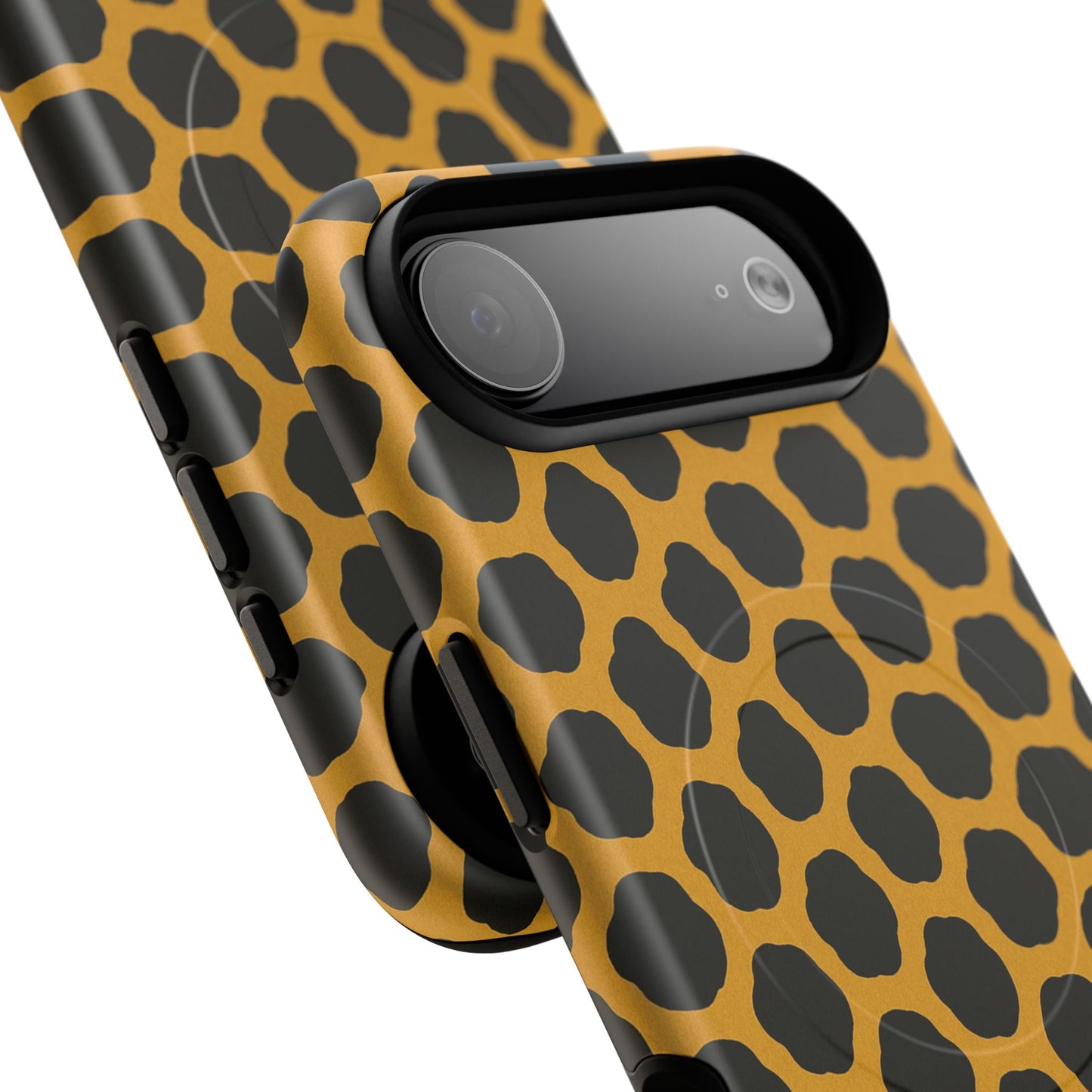 Stylish Leopard Pattern Magnetic iPhone Case | Compatible with MagSafe