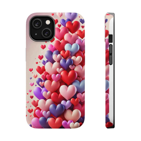 Shamo's Phone Case | MagSafe Compatible | Love Hearts Theme for iPhone 17 and more