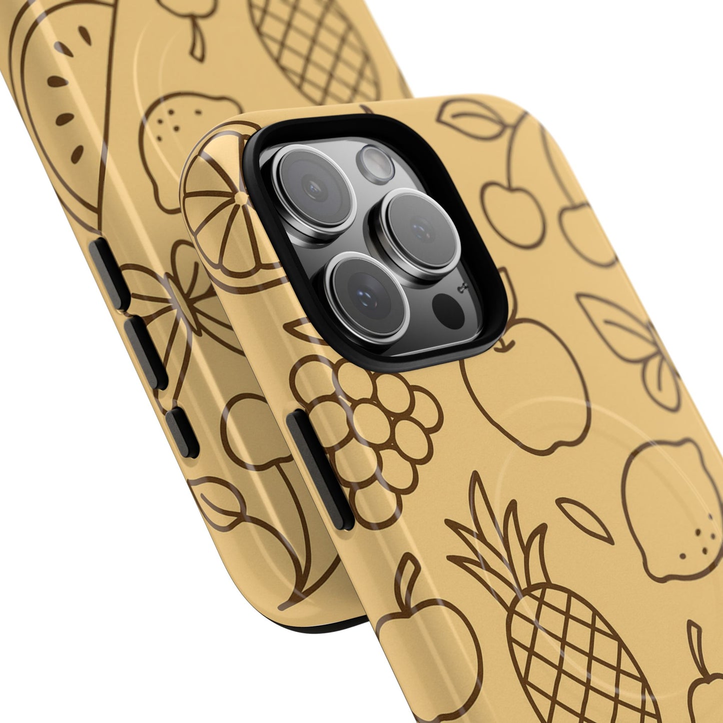 Fruity Drawing Design iPhone Case | Compatible with MagSafe