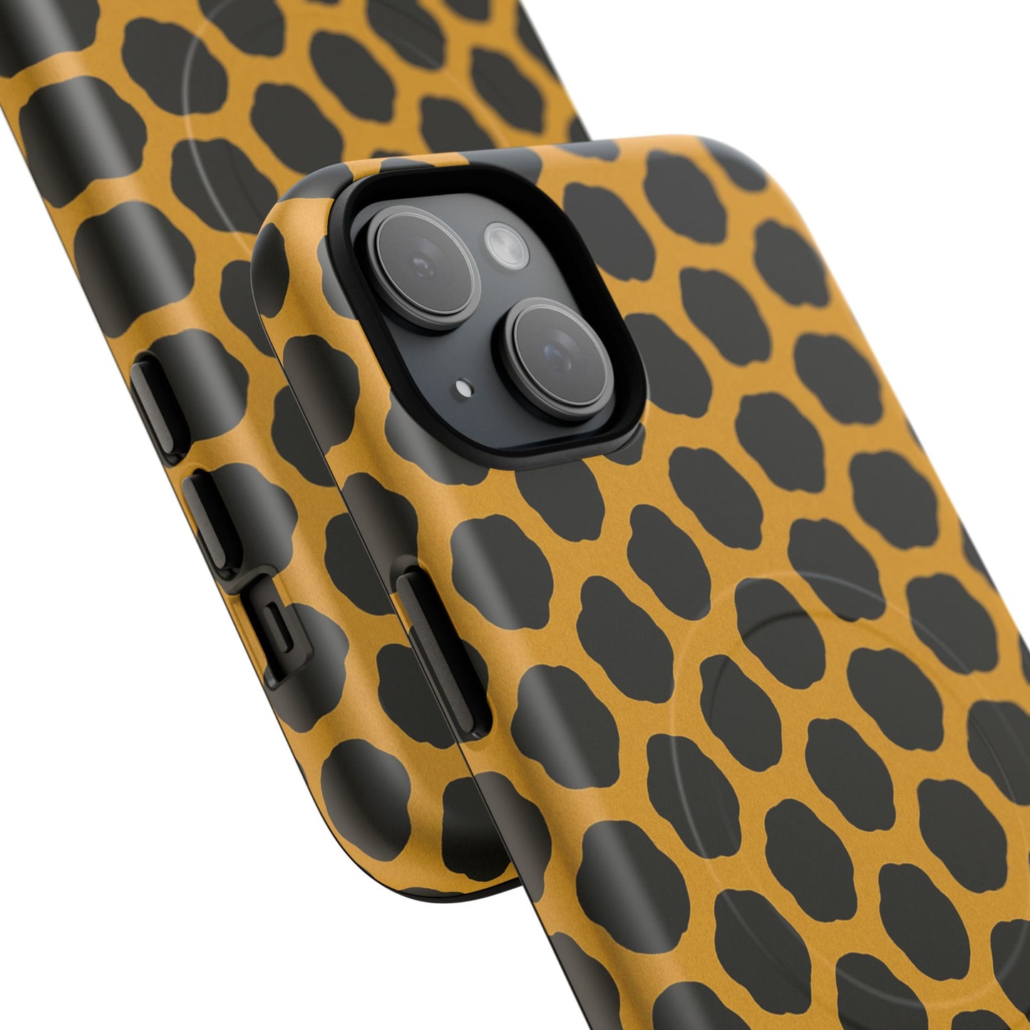Stylish Leopard Pattern Magnetic iPhone Case | Compatible with MagSafe
