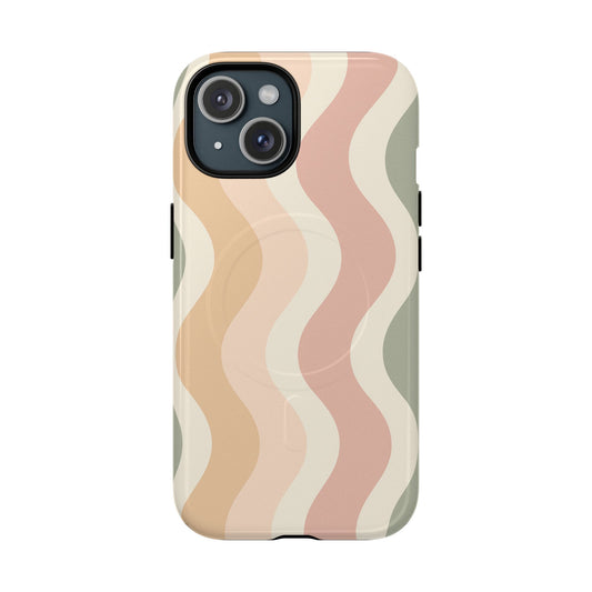 Wavy Lines iPhone Case - MagSafe