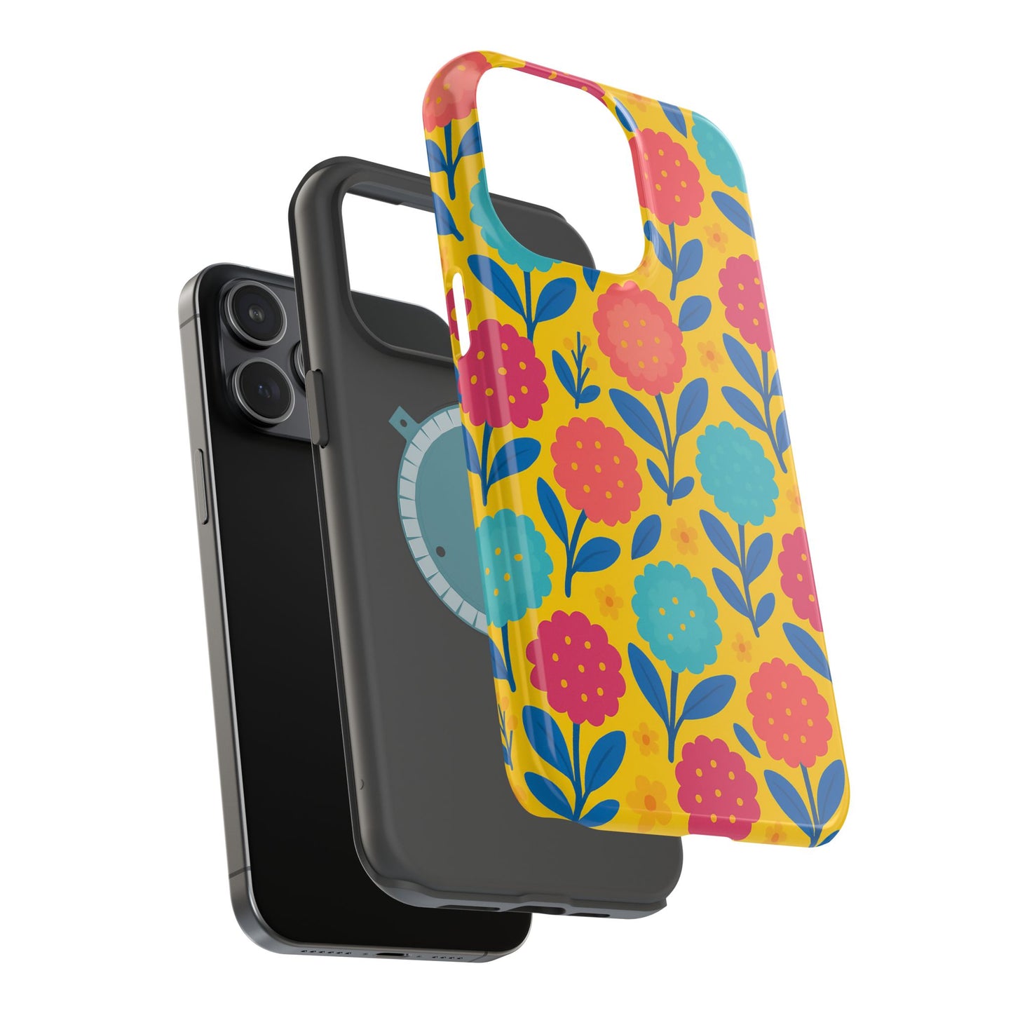 Vibrant Floral MagSafe Phone Case