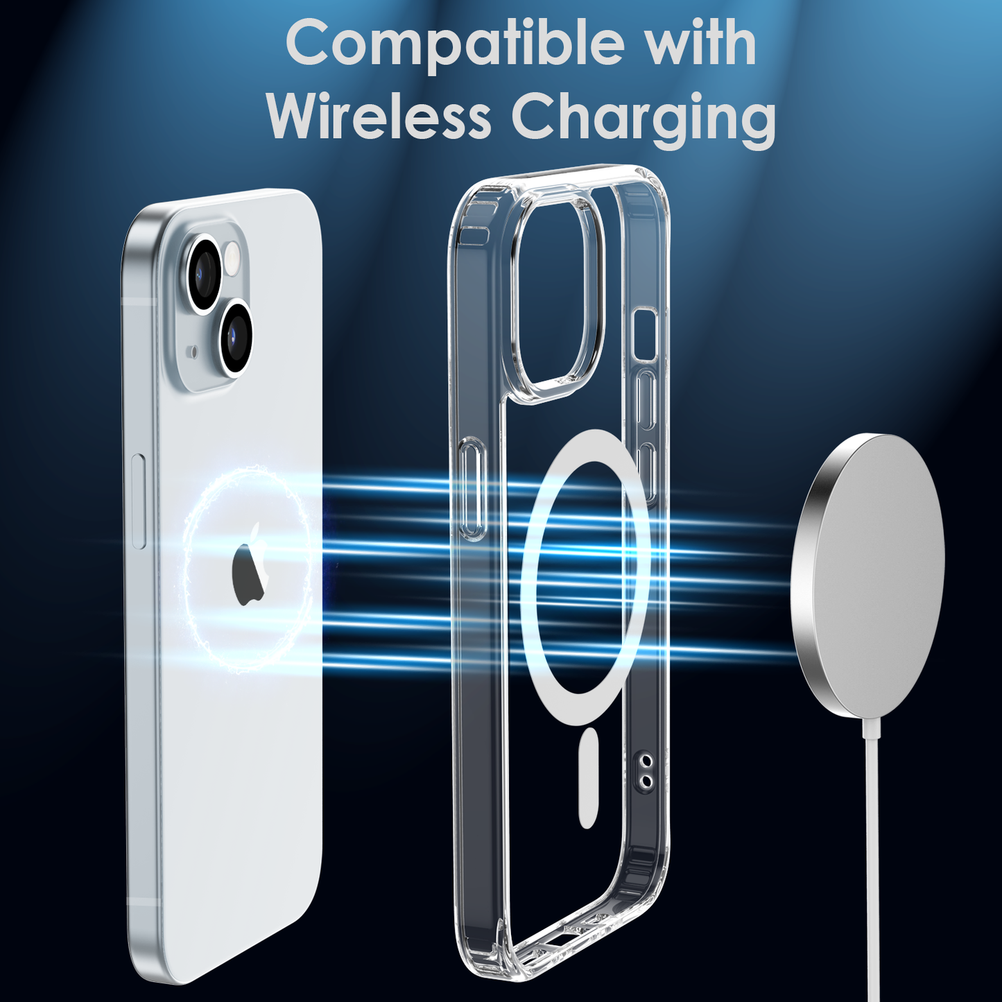Magsafe Clear Case for iPhone 15