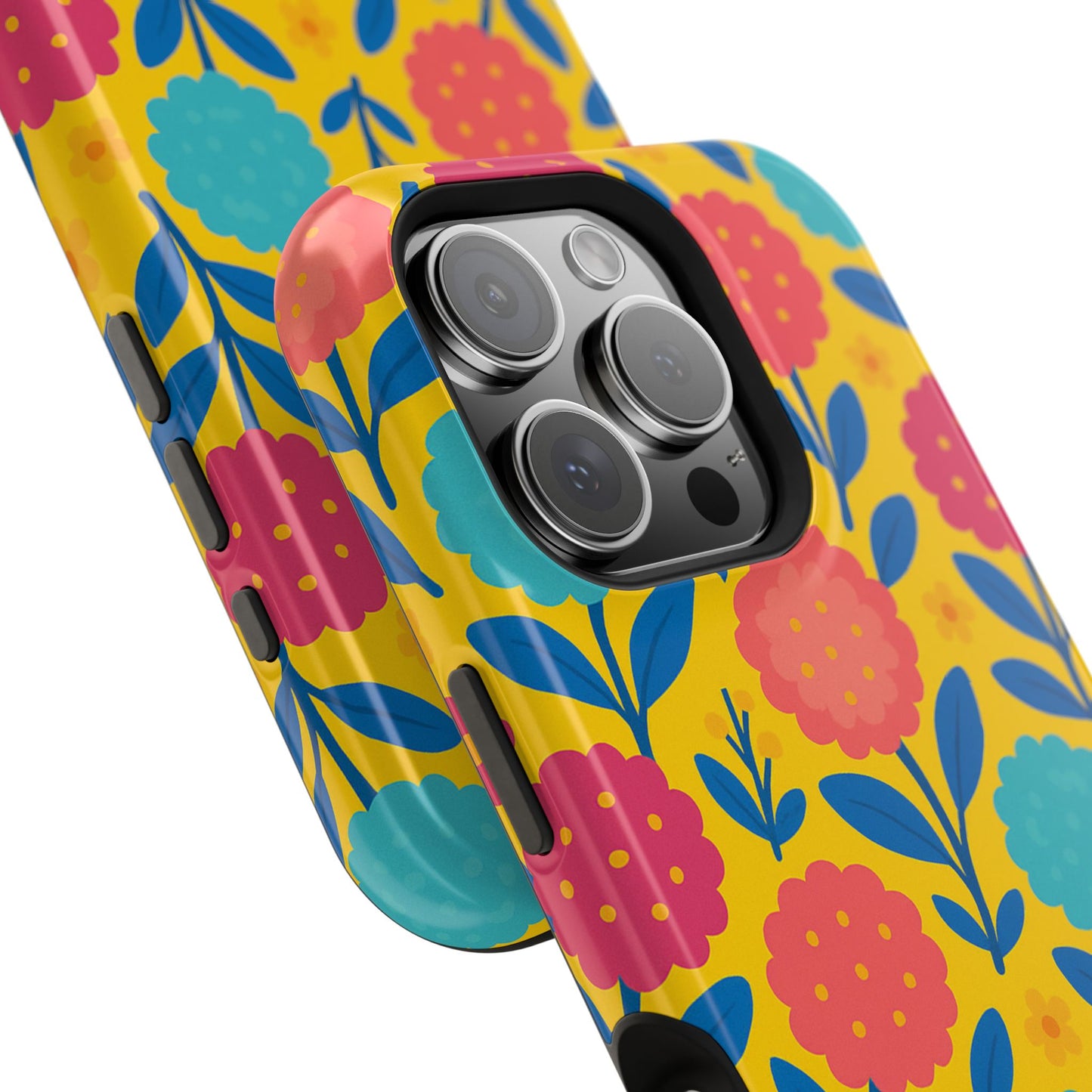 Vibrant Floral MagSafe Phone Case