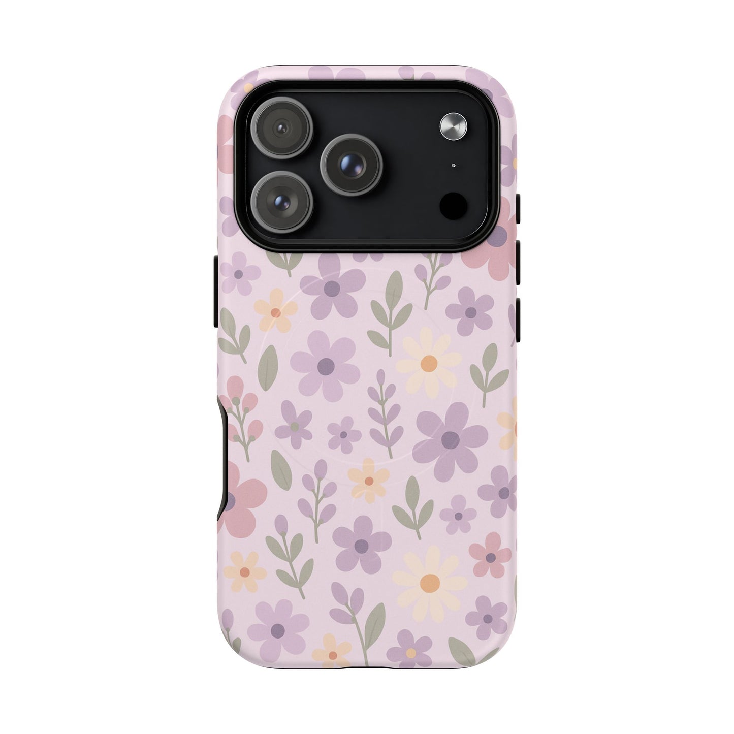 Floral Magnetic | Compatible with MagSafe Phone Case - Stylish and Durable Protection