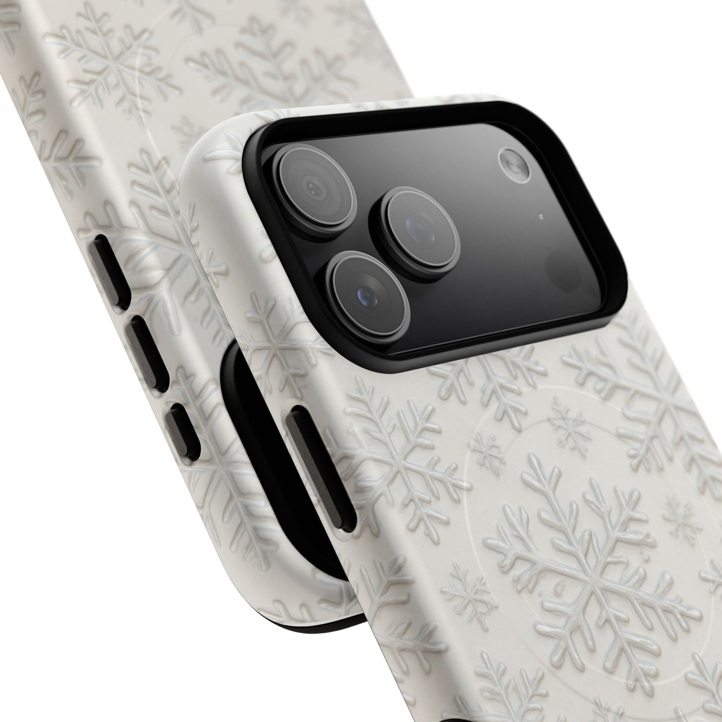 Snowflake Texture iPhone Case compatible with MagSafe Shamo's