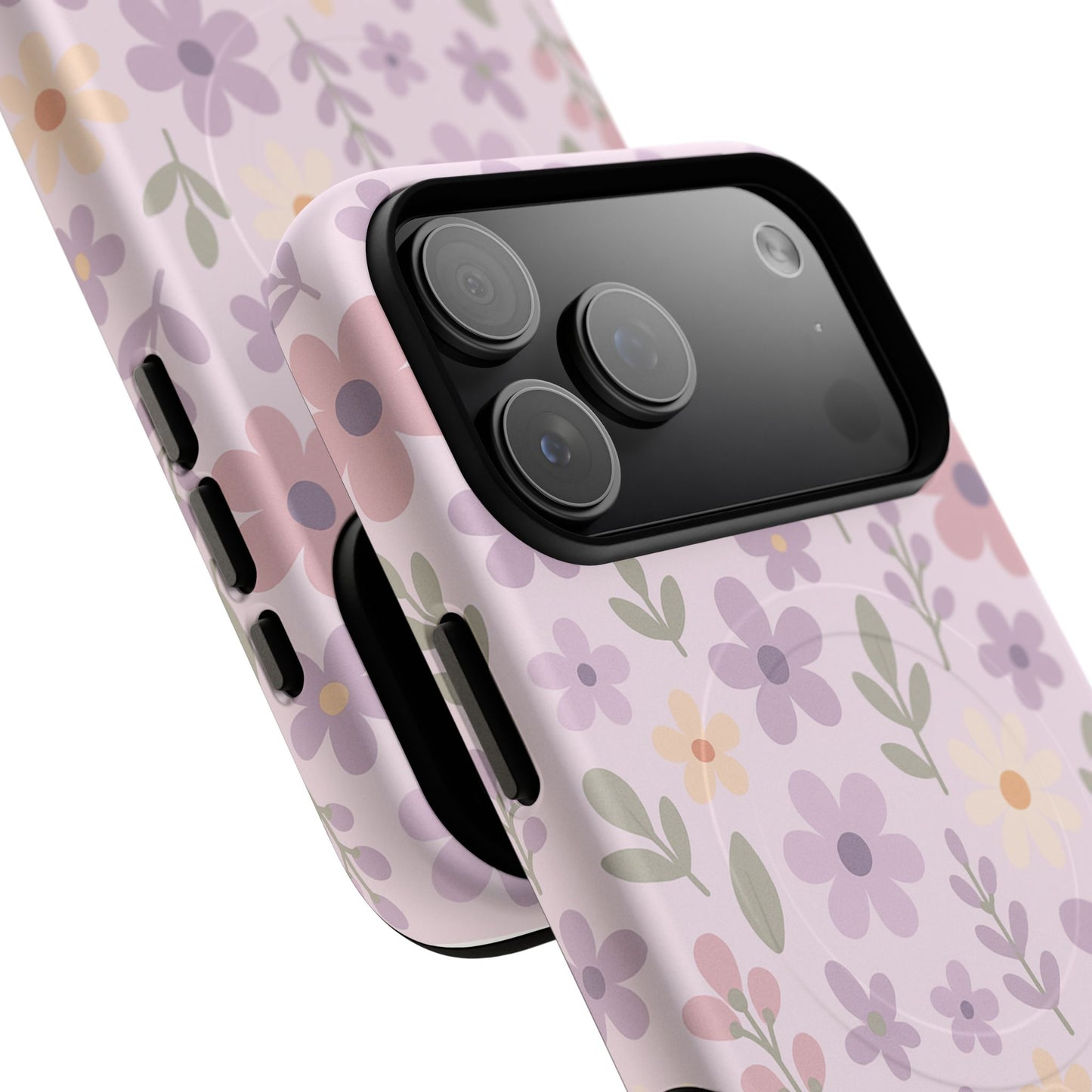 Floral Magnetic | Compatible with MagSafe Phone Case - Stylish and Durable Protection